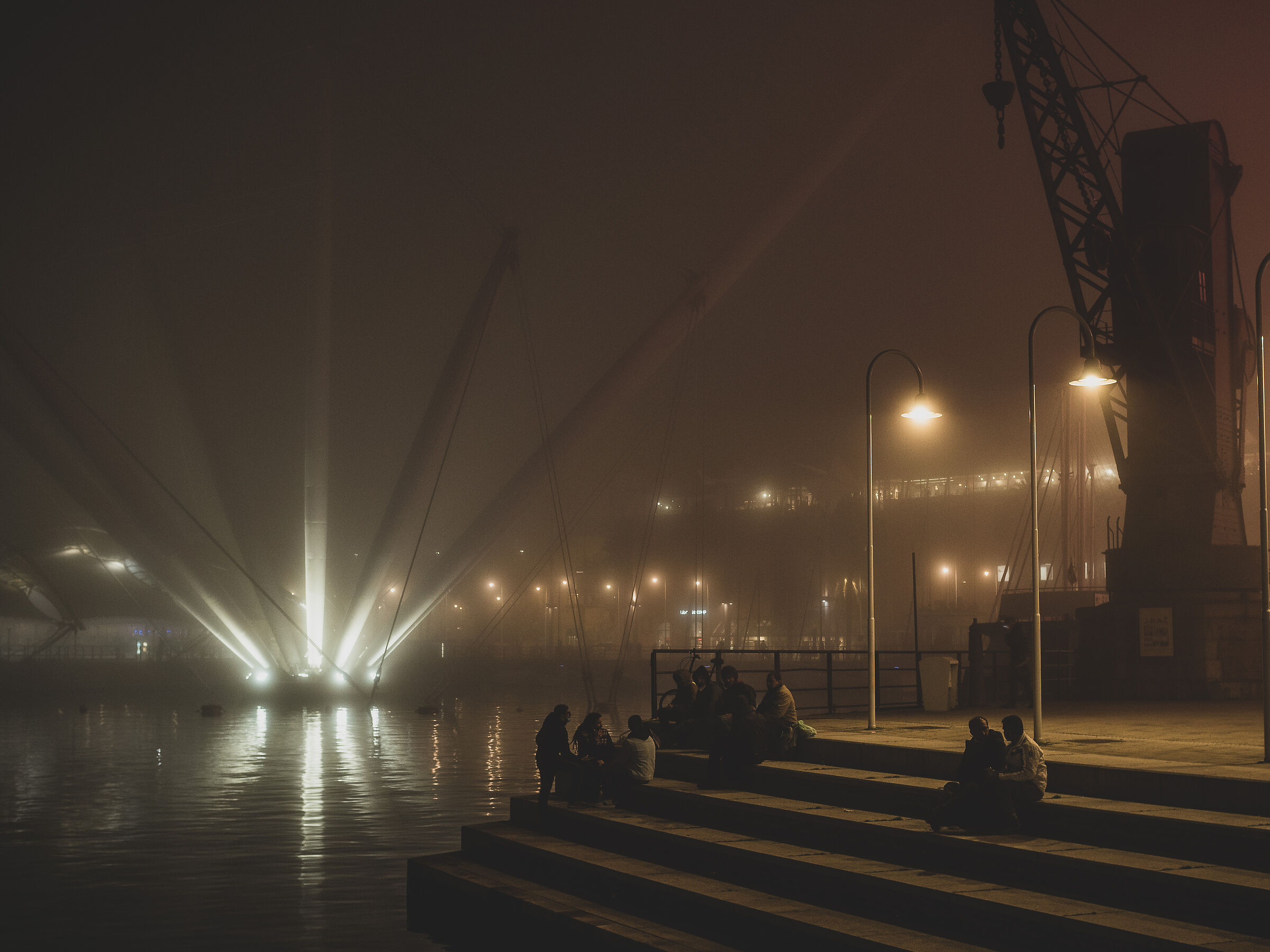 Caligo, Genova alla sera