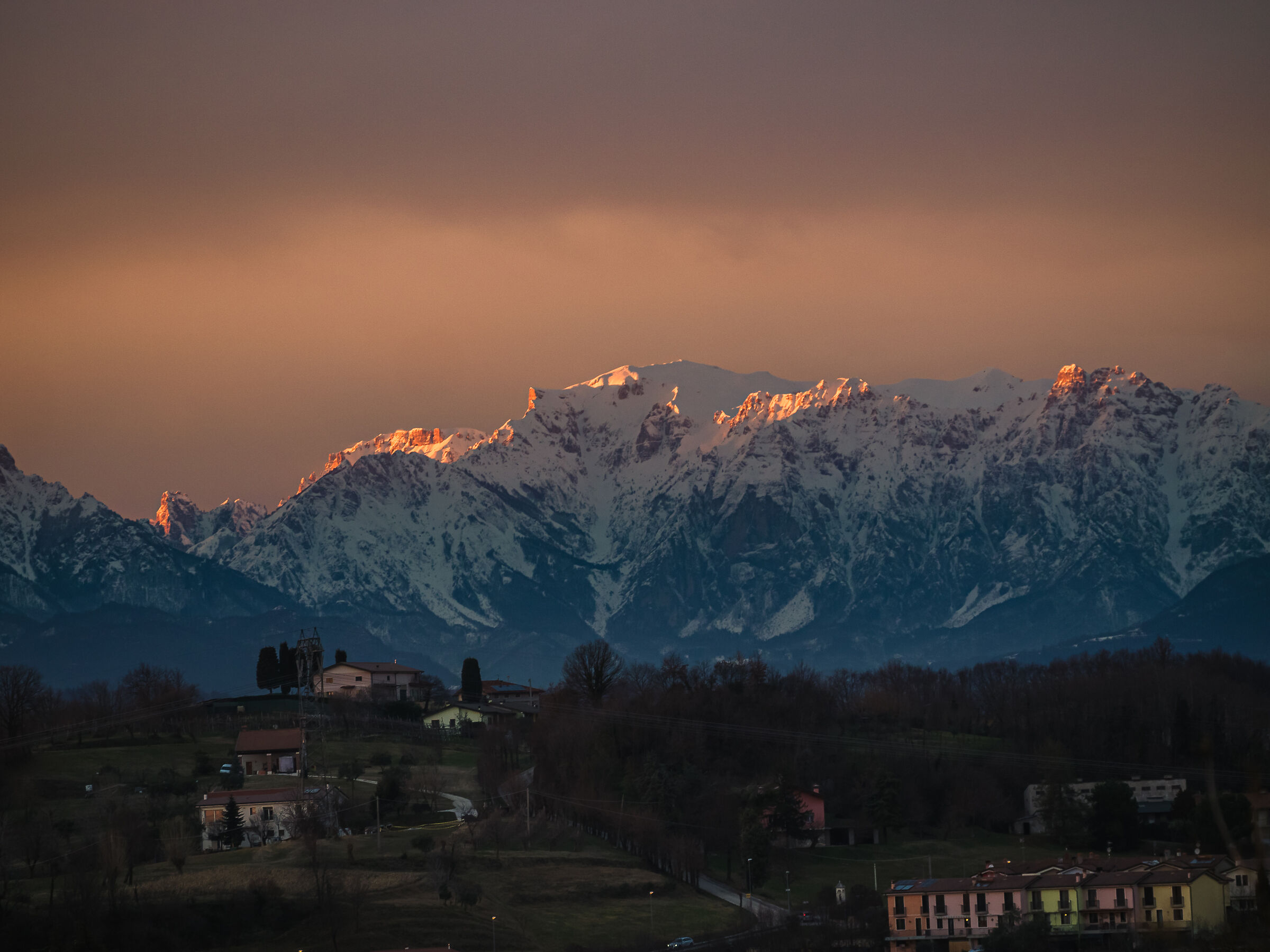 the last ray on the Pasubio