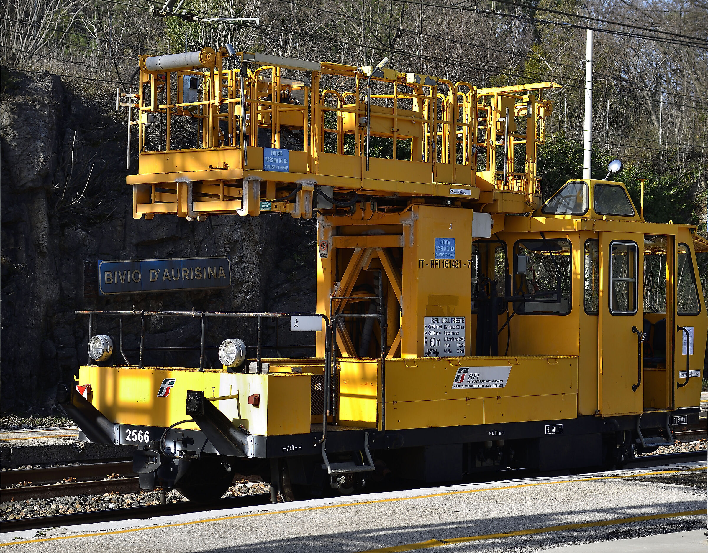 Bivio d'Aurisina ... lavori in corso