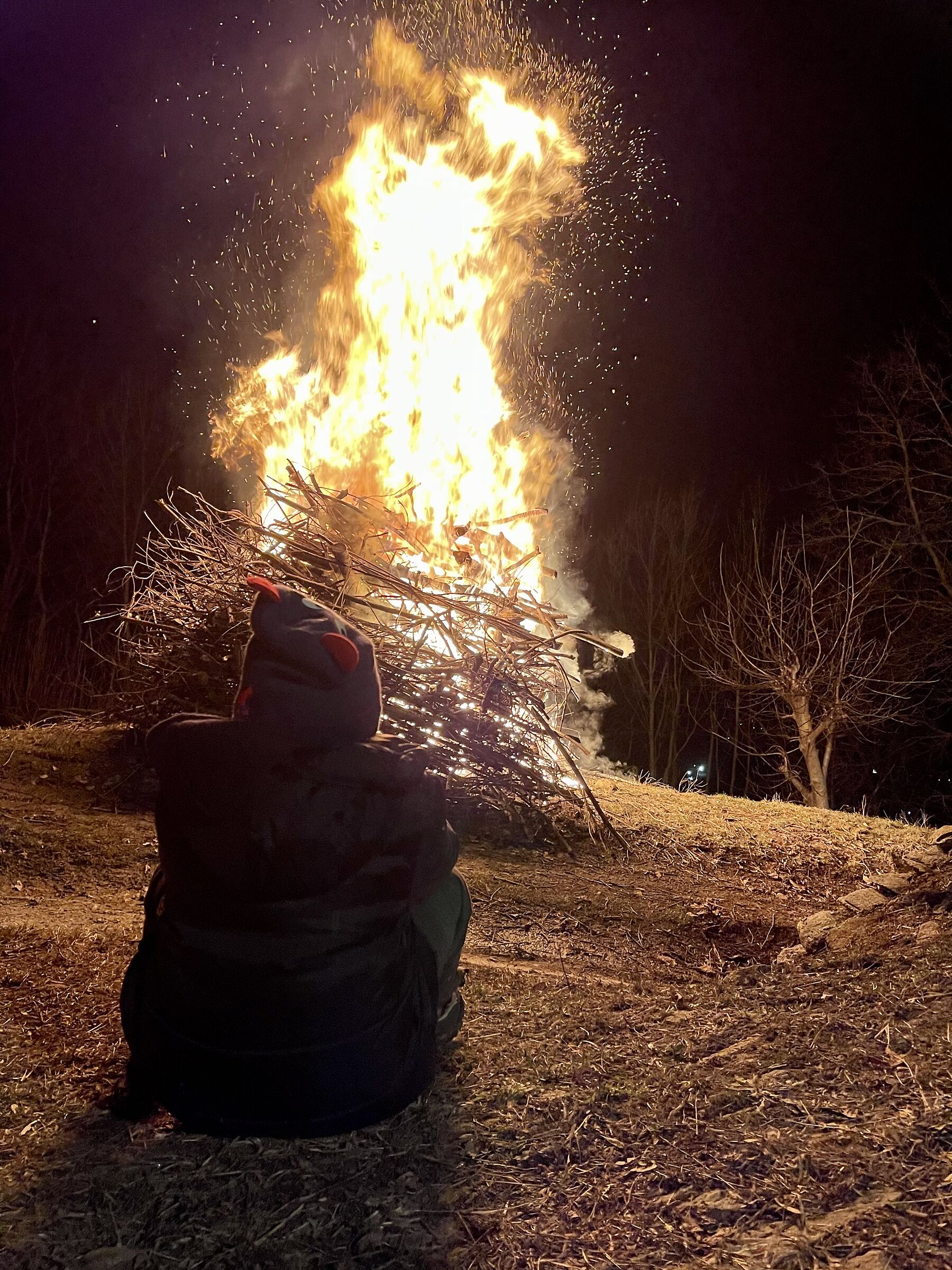Waldensian Festival Bonfire