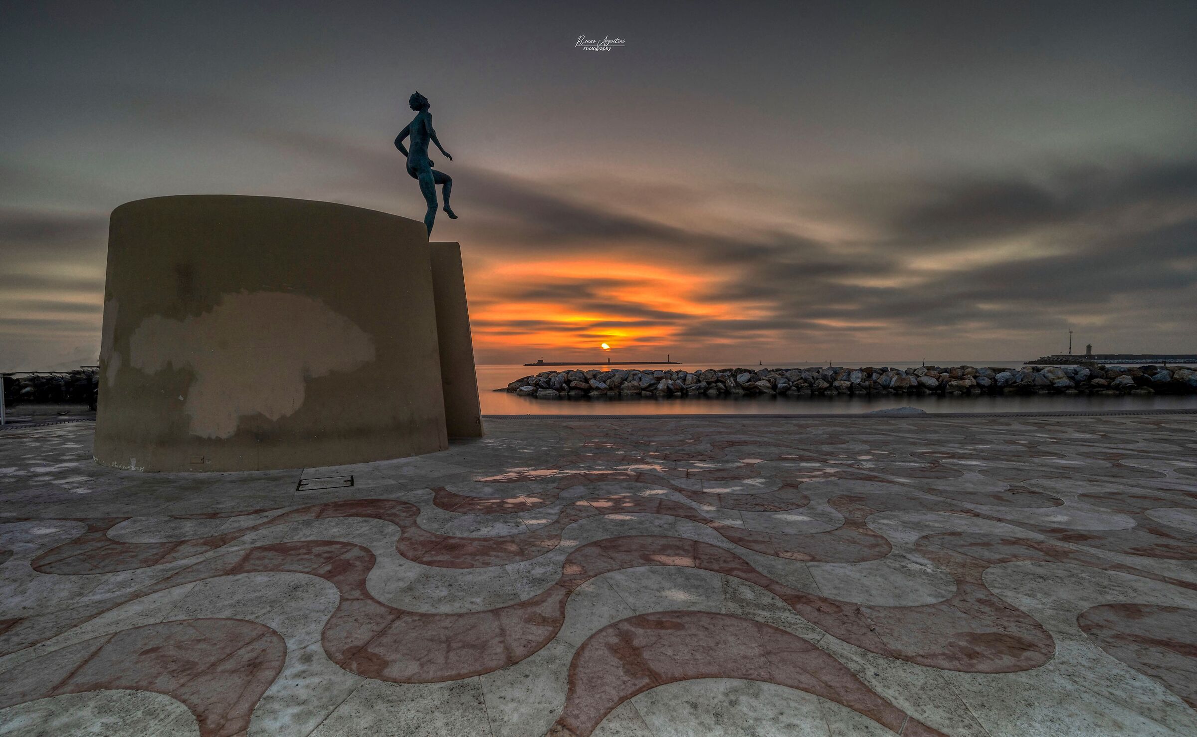 Tramonto allo scoglio della Ballerina