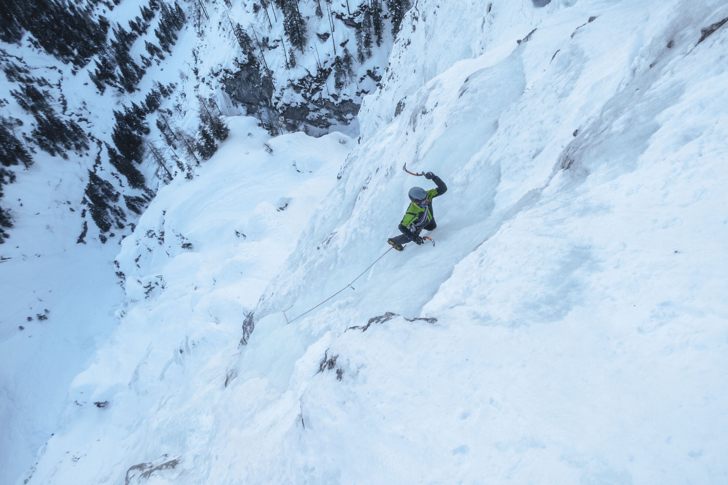 ice climbing
