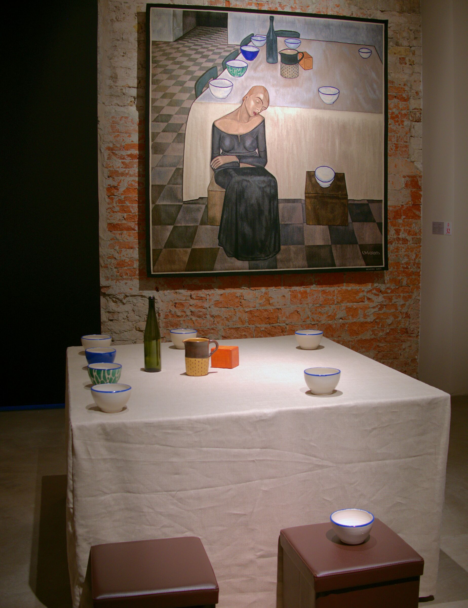 di qua e di là del quadro