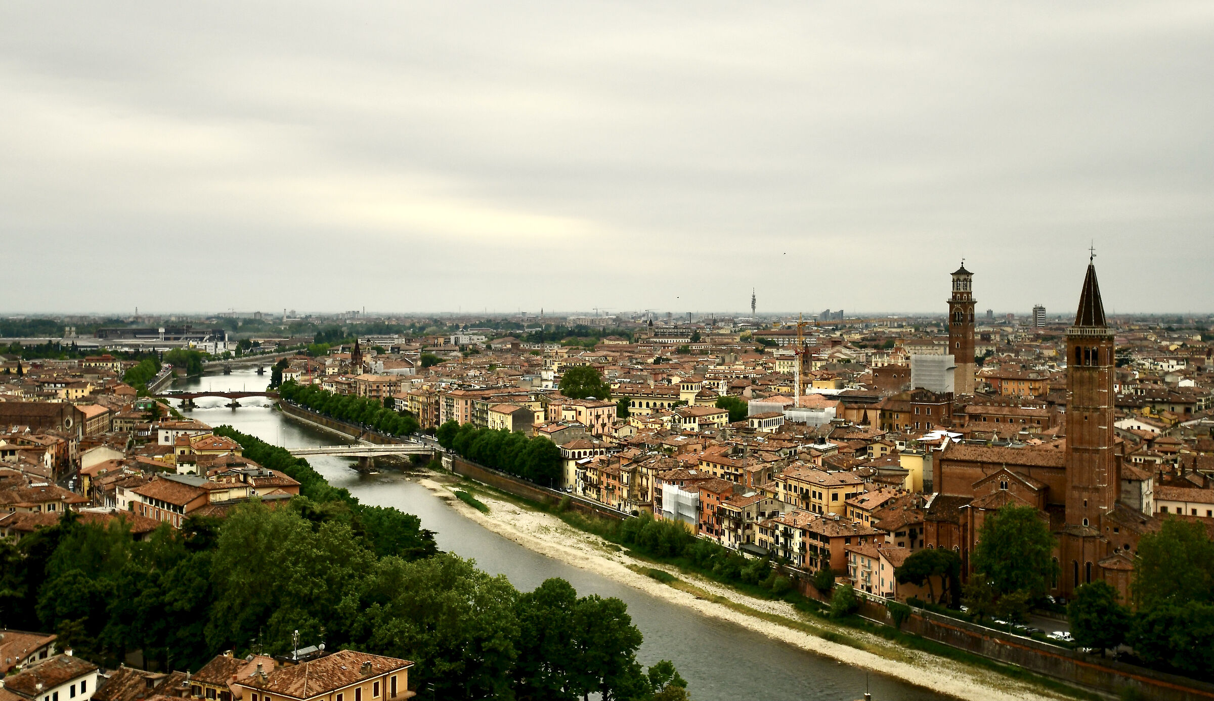 Verona from above