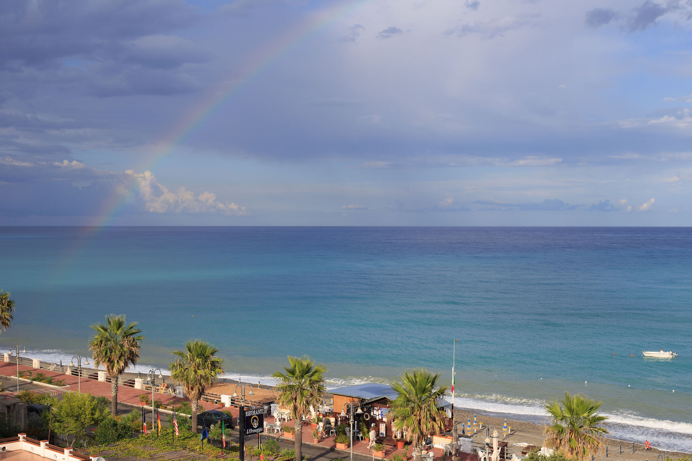 Rainbow by the Sea
