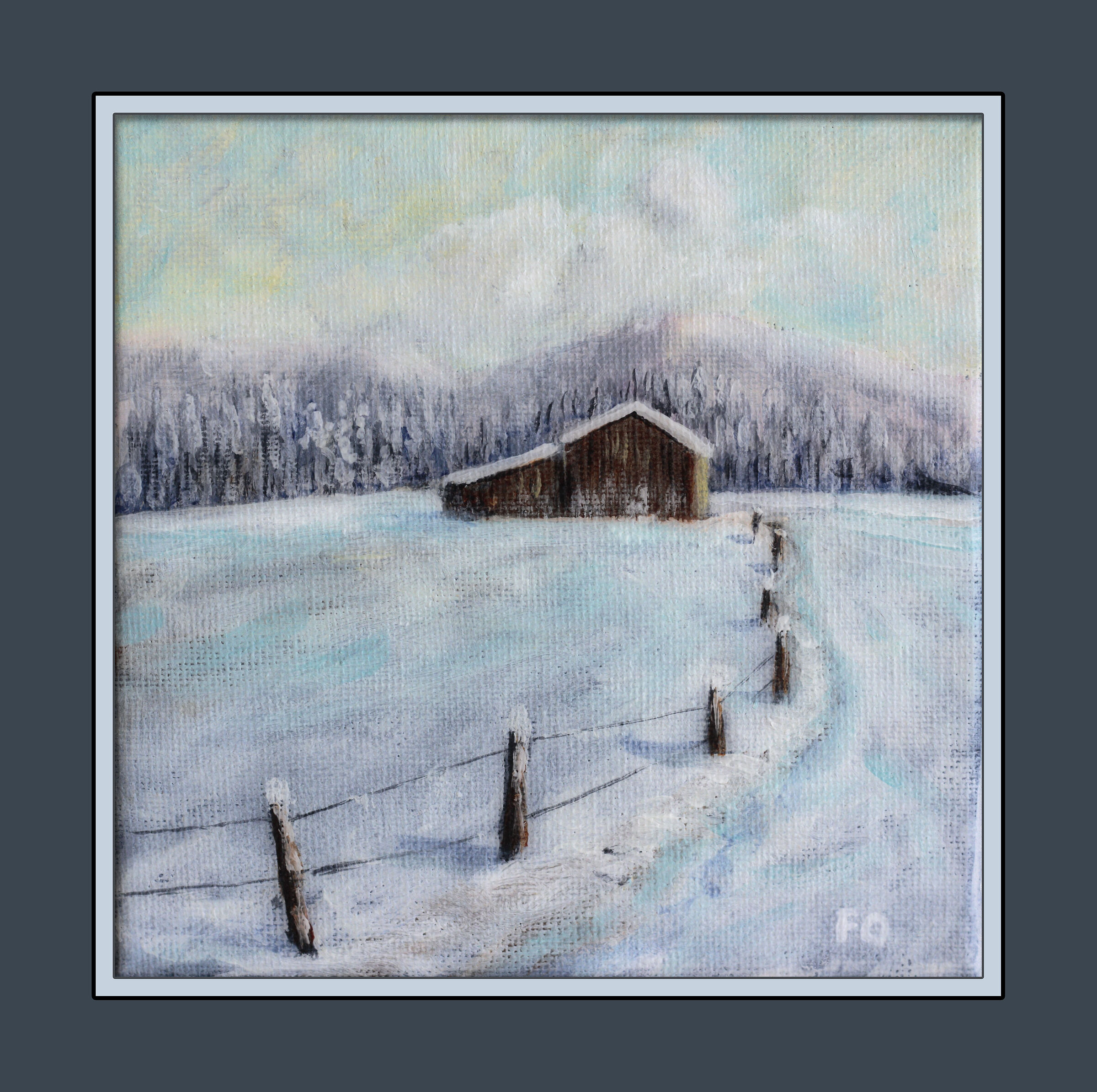 Acrylic on canvas 15x15