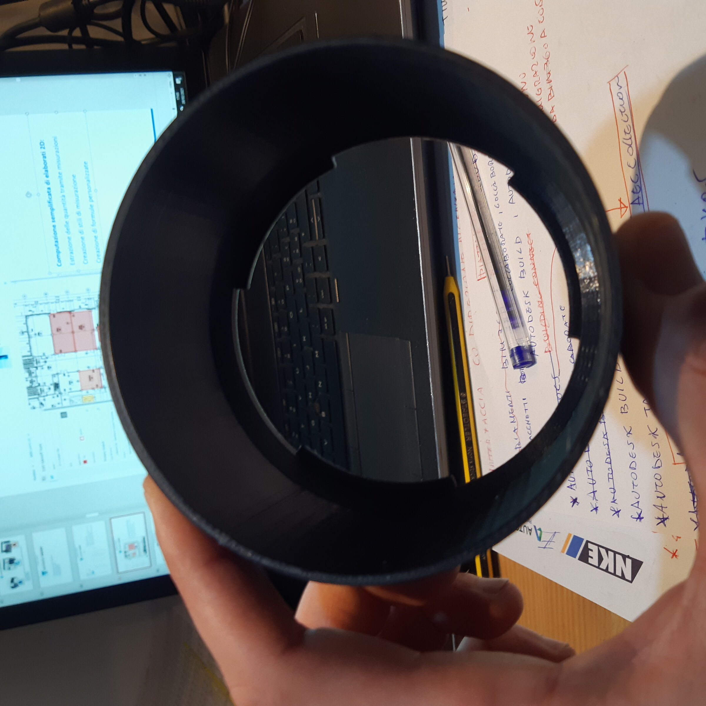 Lens hood 80-200 bayonet