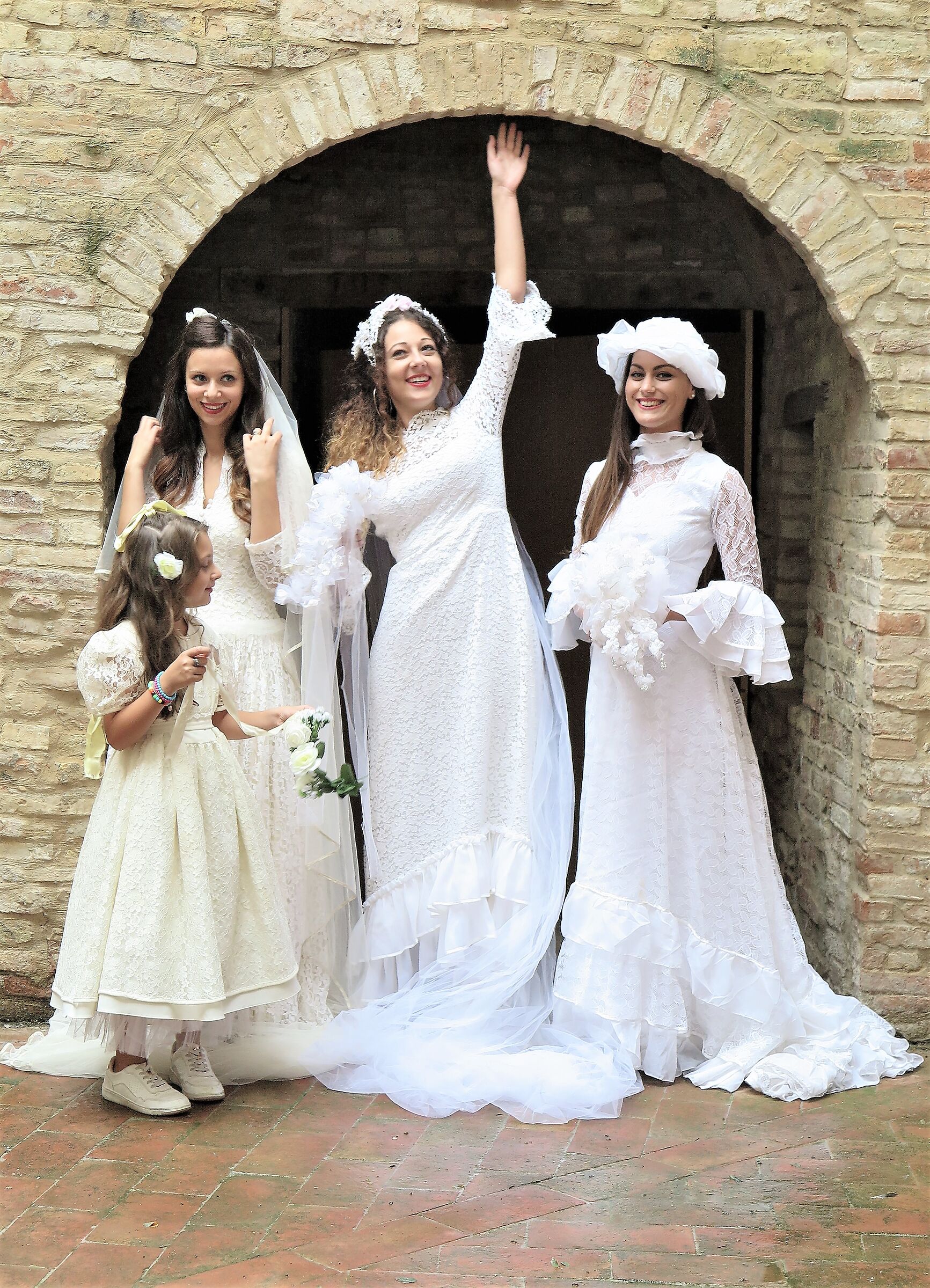 Wedding fashion show.