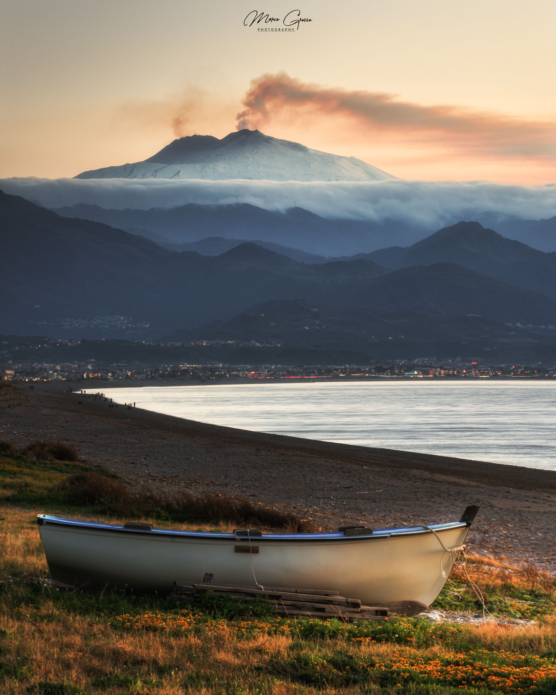 L'Etna vista da Milazzo