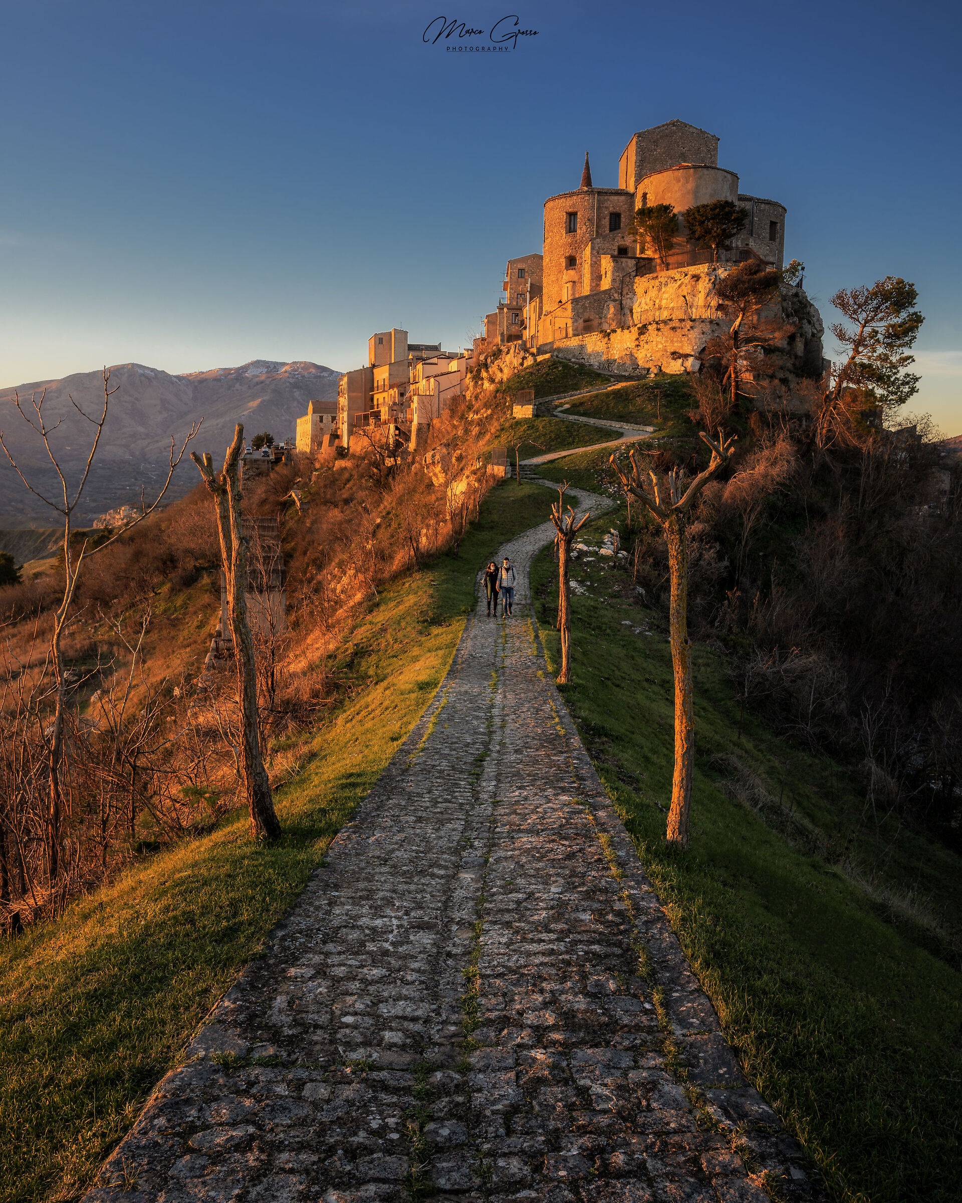 Tramonto a Petralia Soprana
