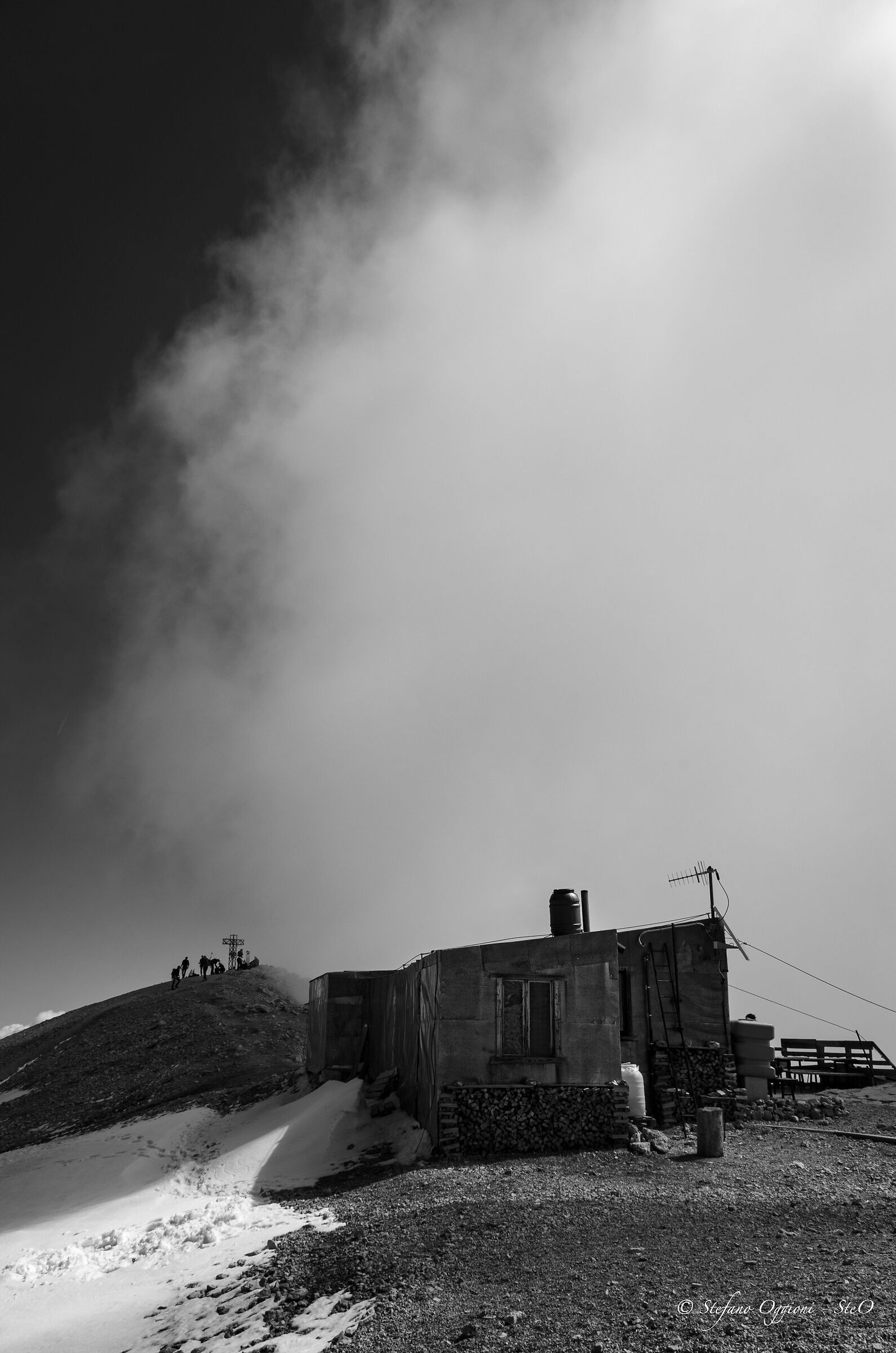 Marmolada, capanna punta Penia
