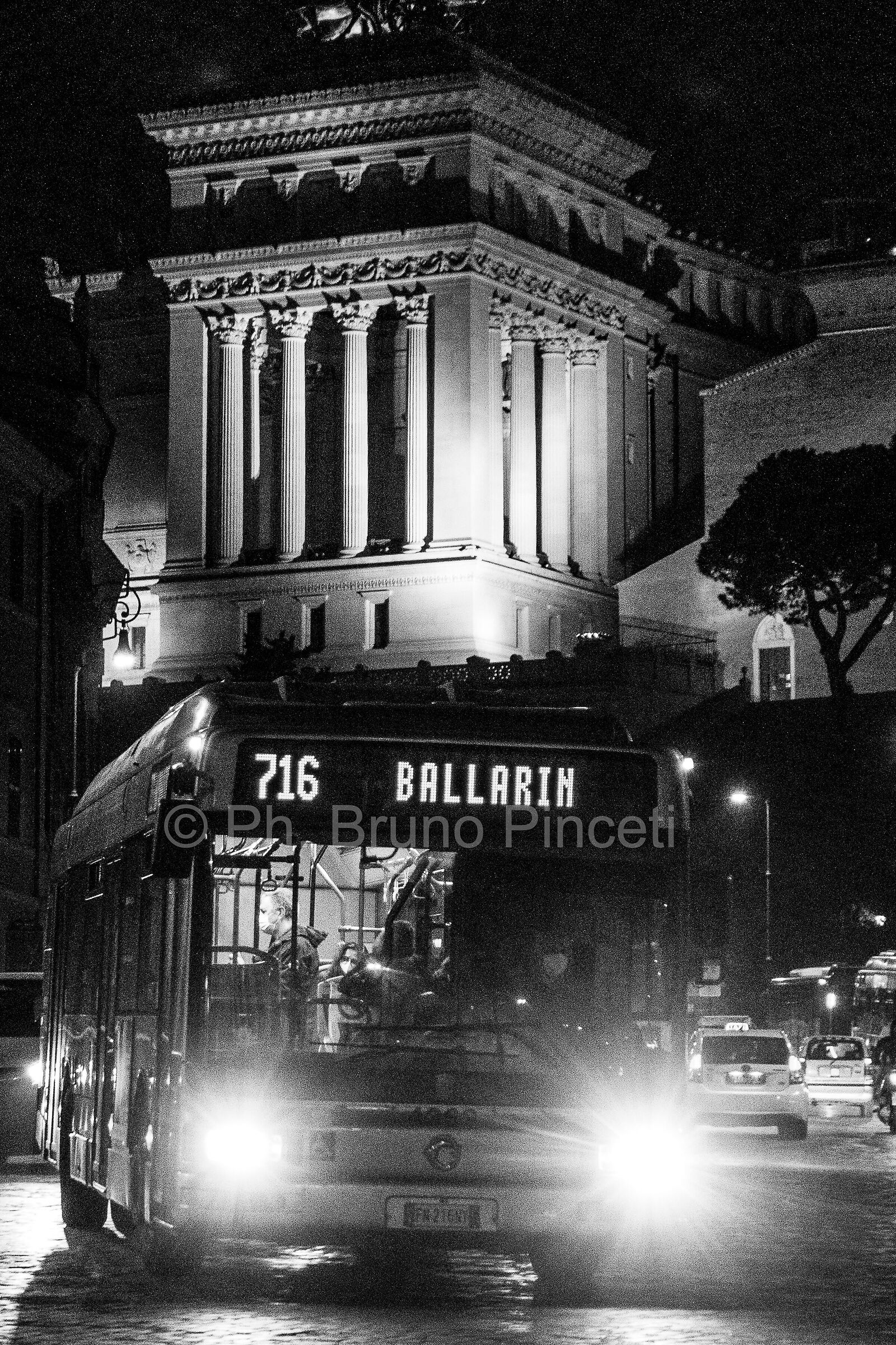 Rome at night