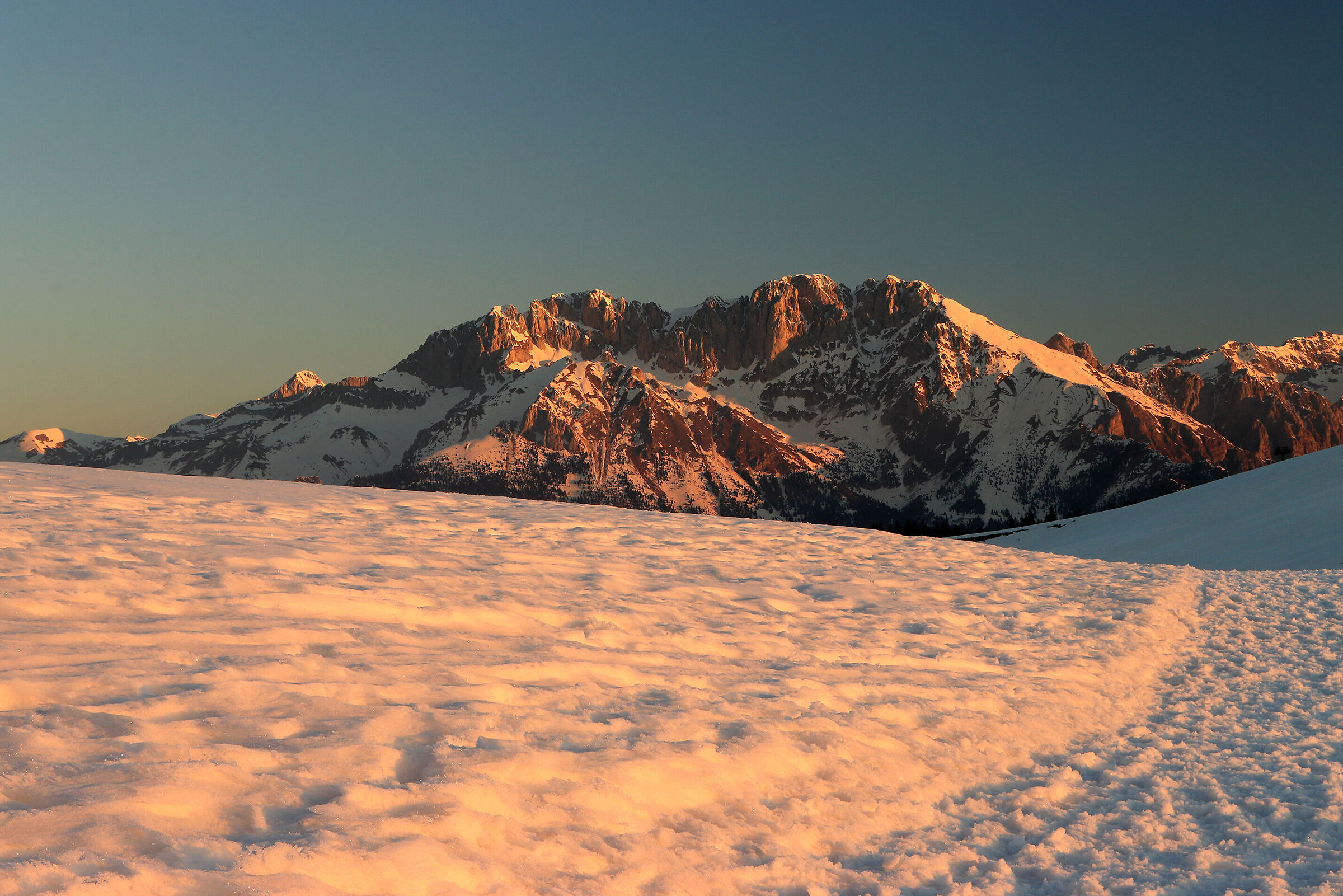 Presolana - first sun -