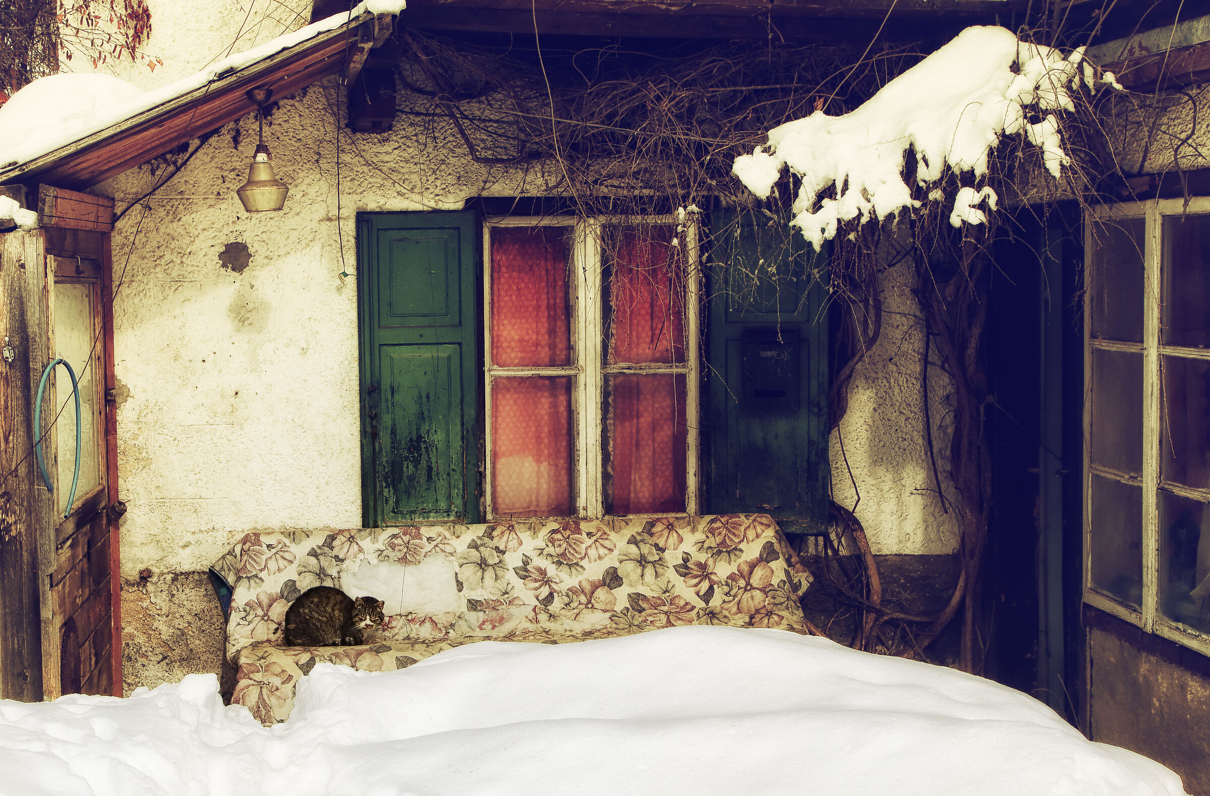 Villa Gina with guest