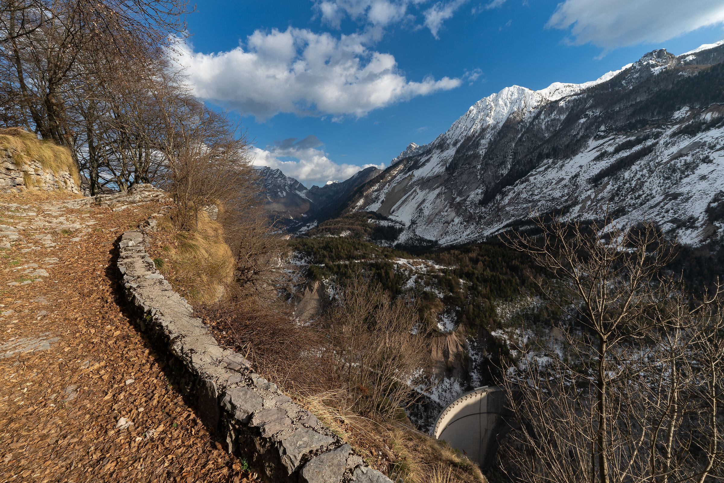 Diga del Vajont da Casso