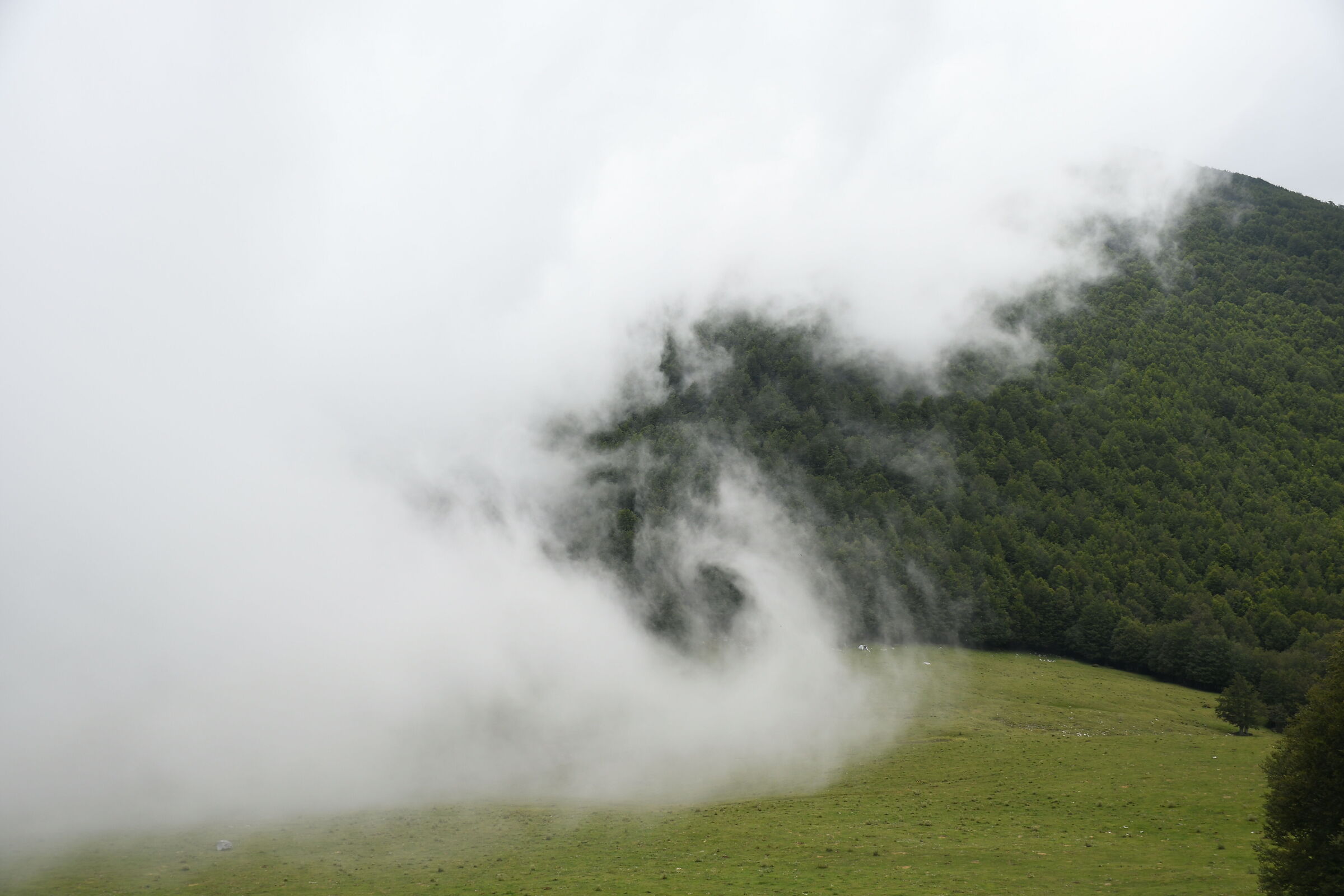 Gioco di nubi (Massiccio del Pollino)