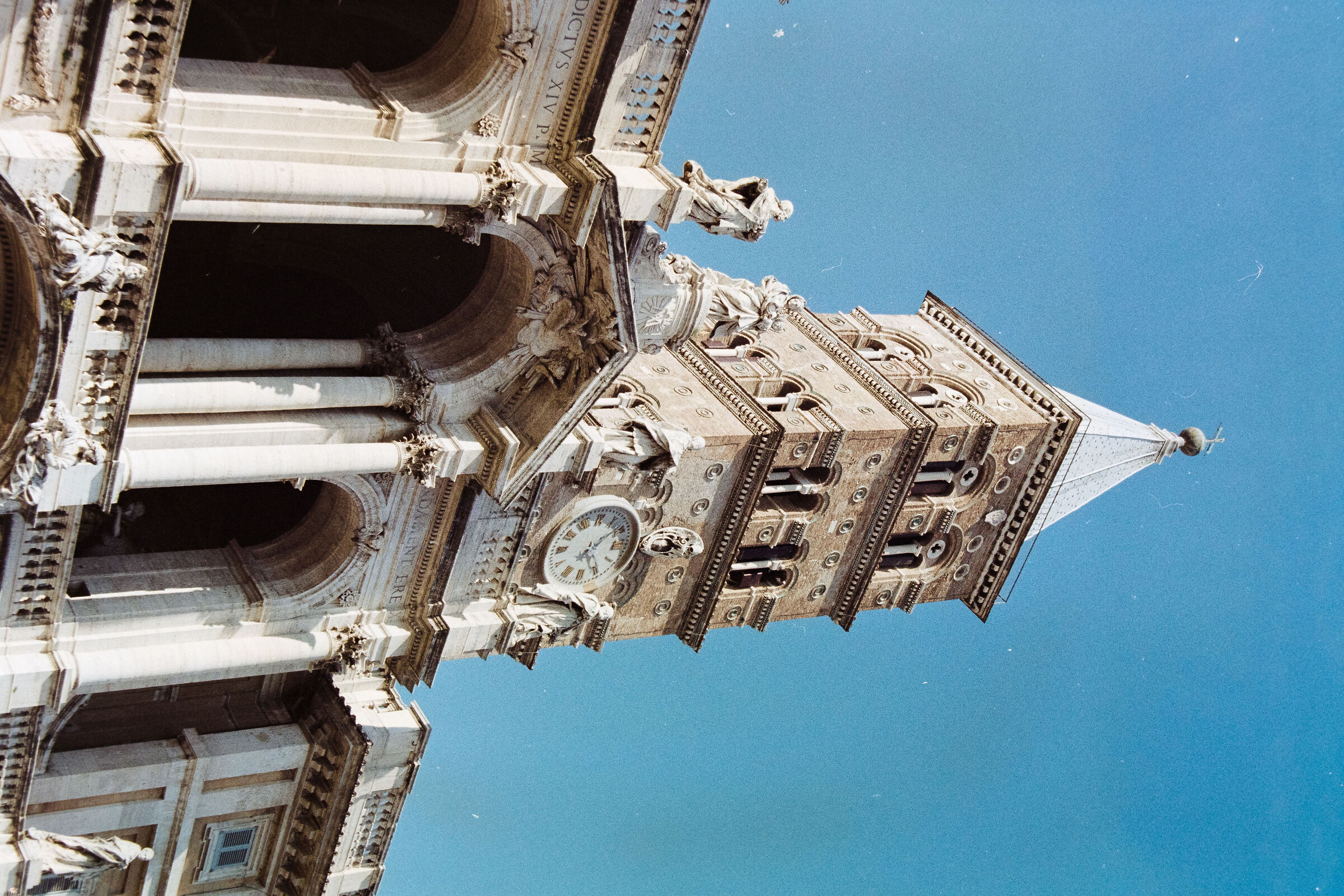 Bell tower of the Basilica of Santa Maria Maggiore