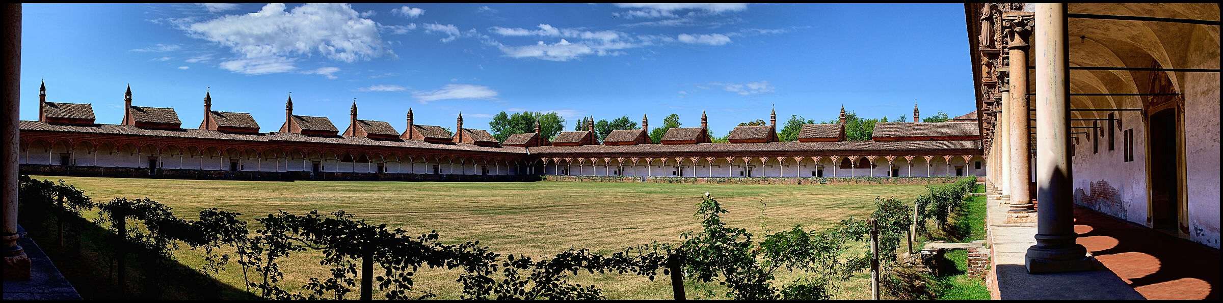 Certosa di Pavia - cloister