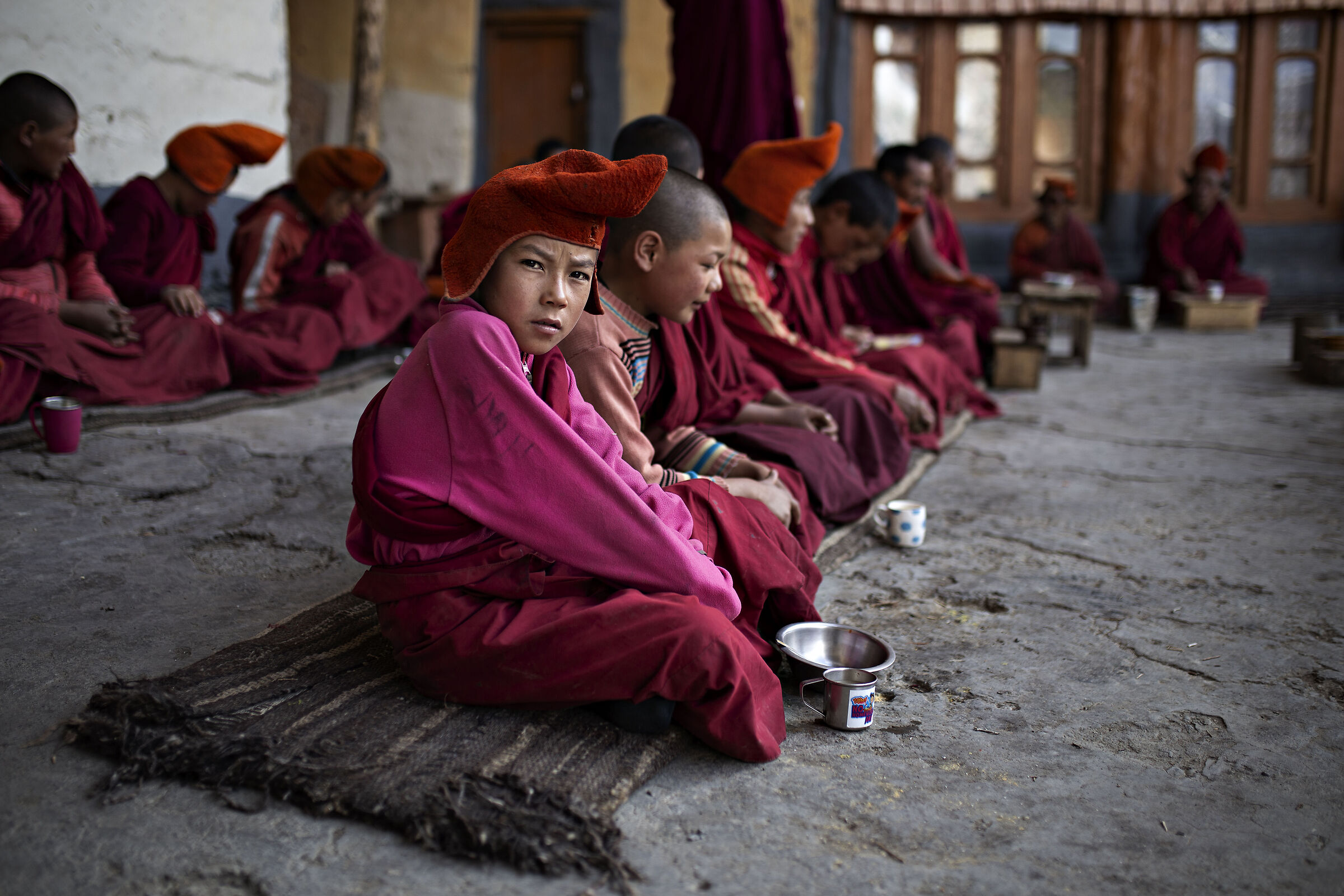 Life of Tibetan monks