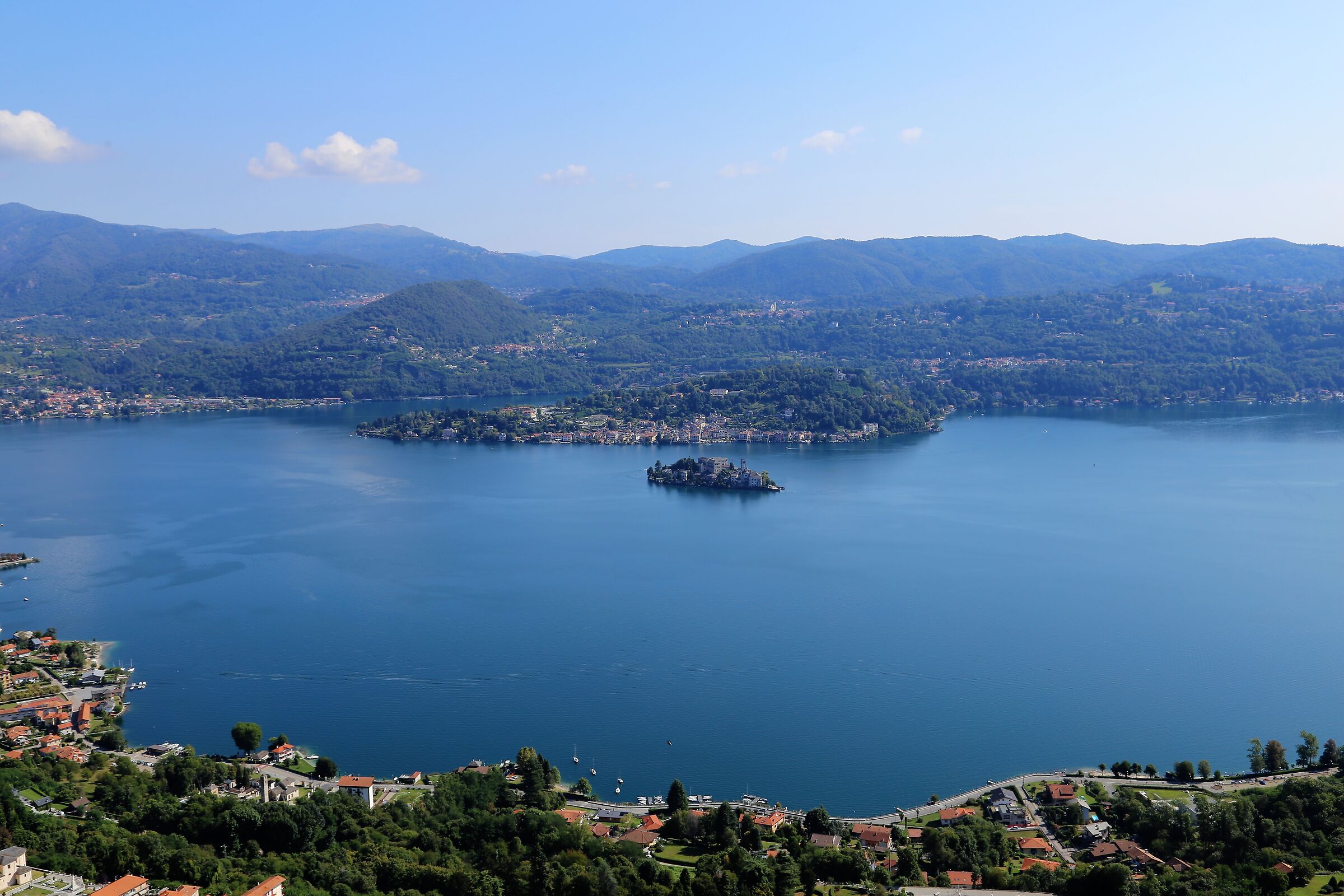 Lago d'Orta visto da Pella