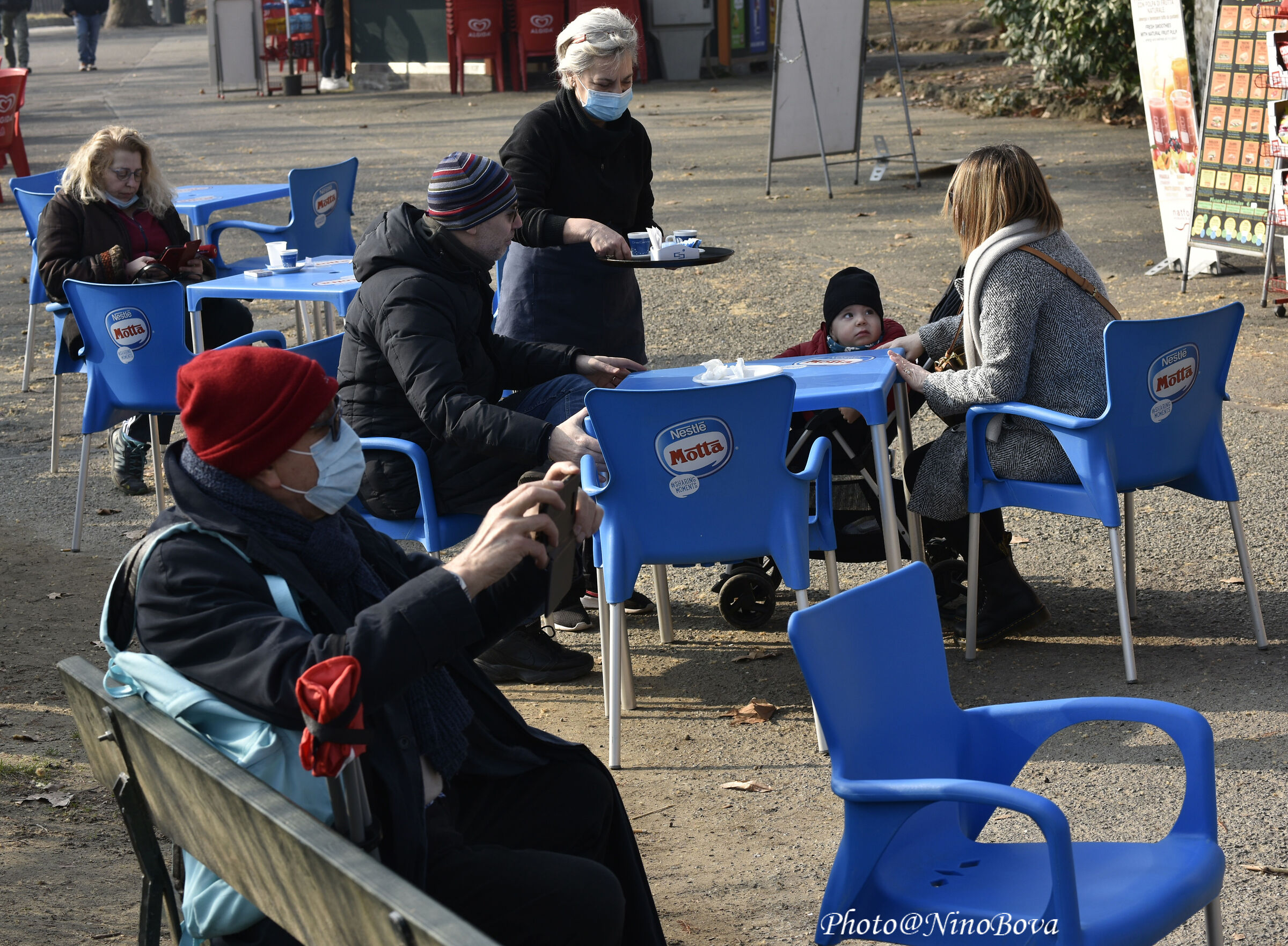 relaxation in the Valentino park
