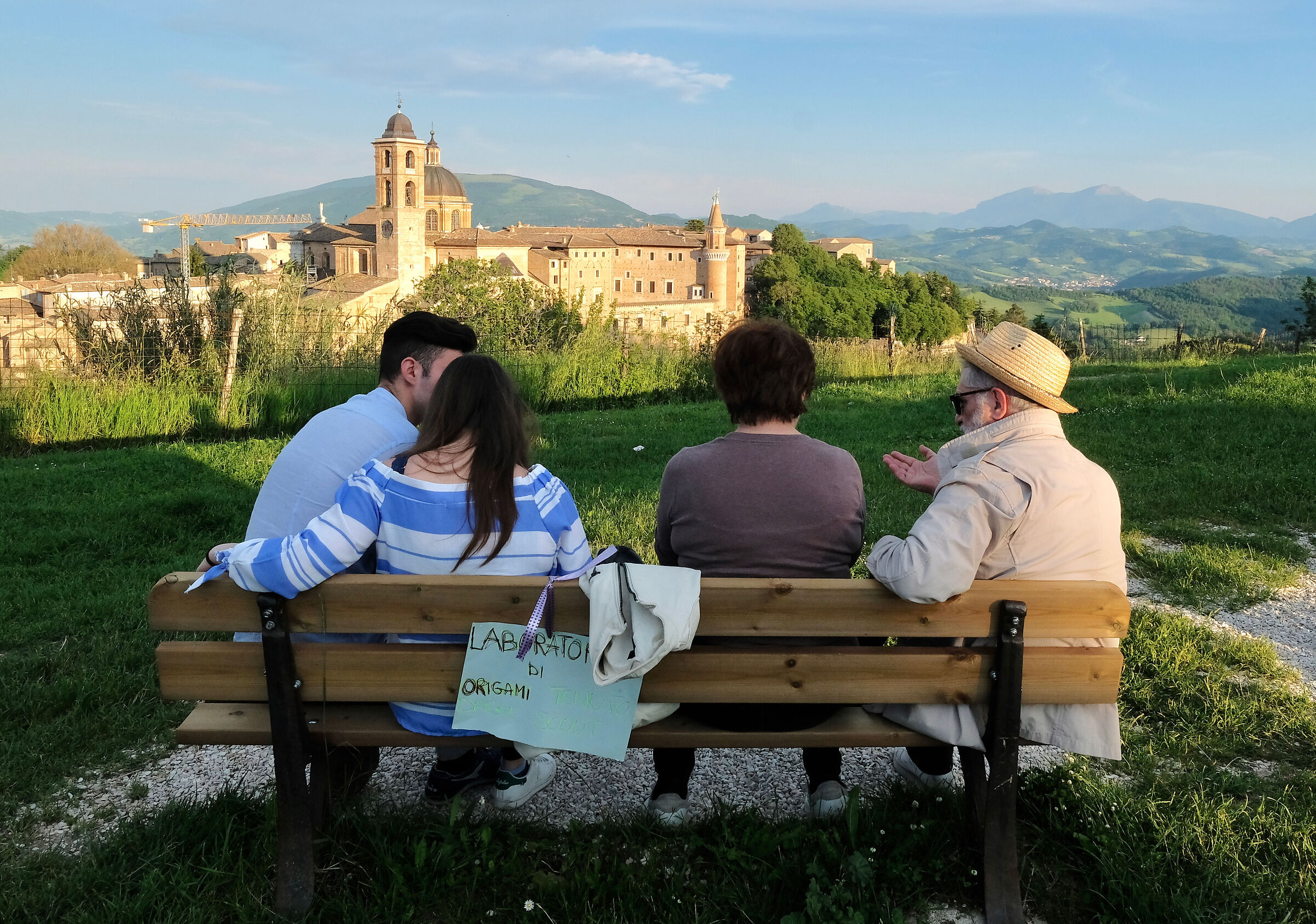 Quiet end of the afternoon in Urbino