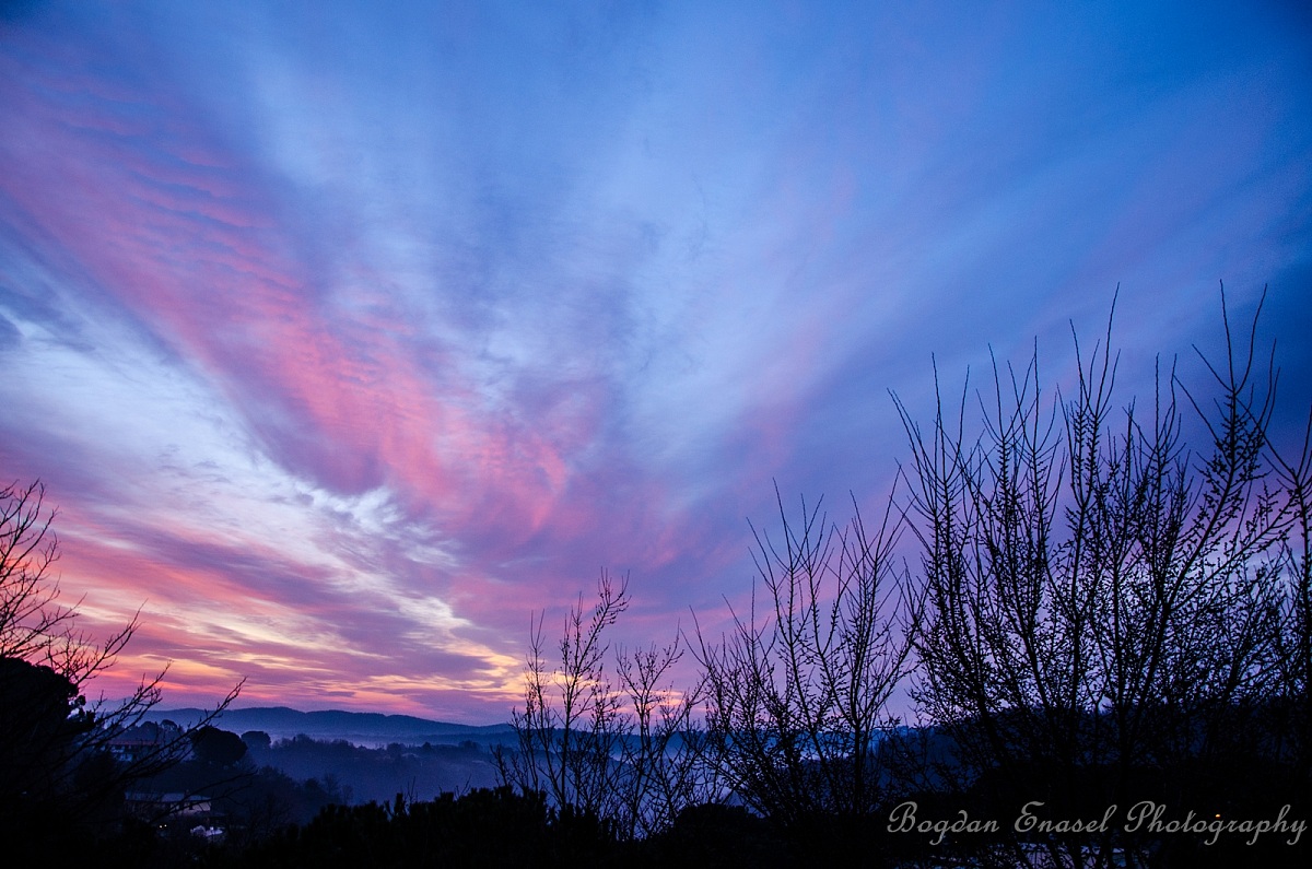 The sunrise from my balcony