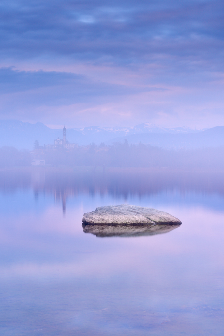 The "whale" of Lake Pusiano