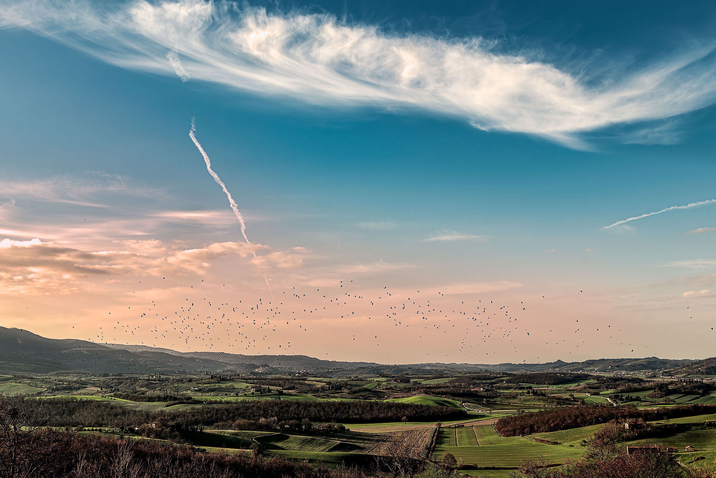 paesaggio  valdichiana meridionale