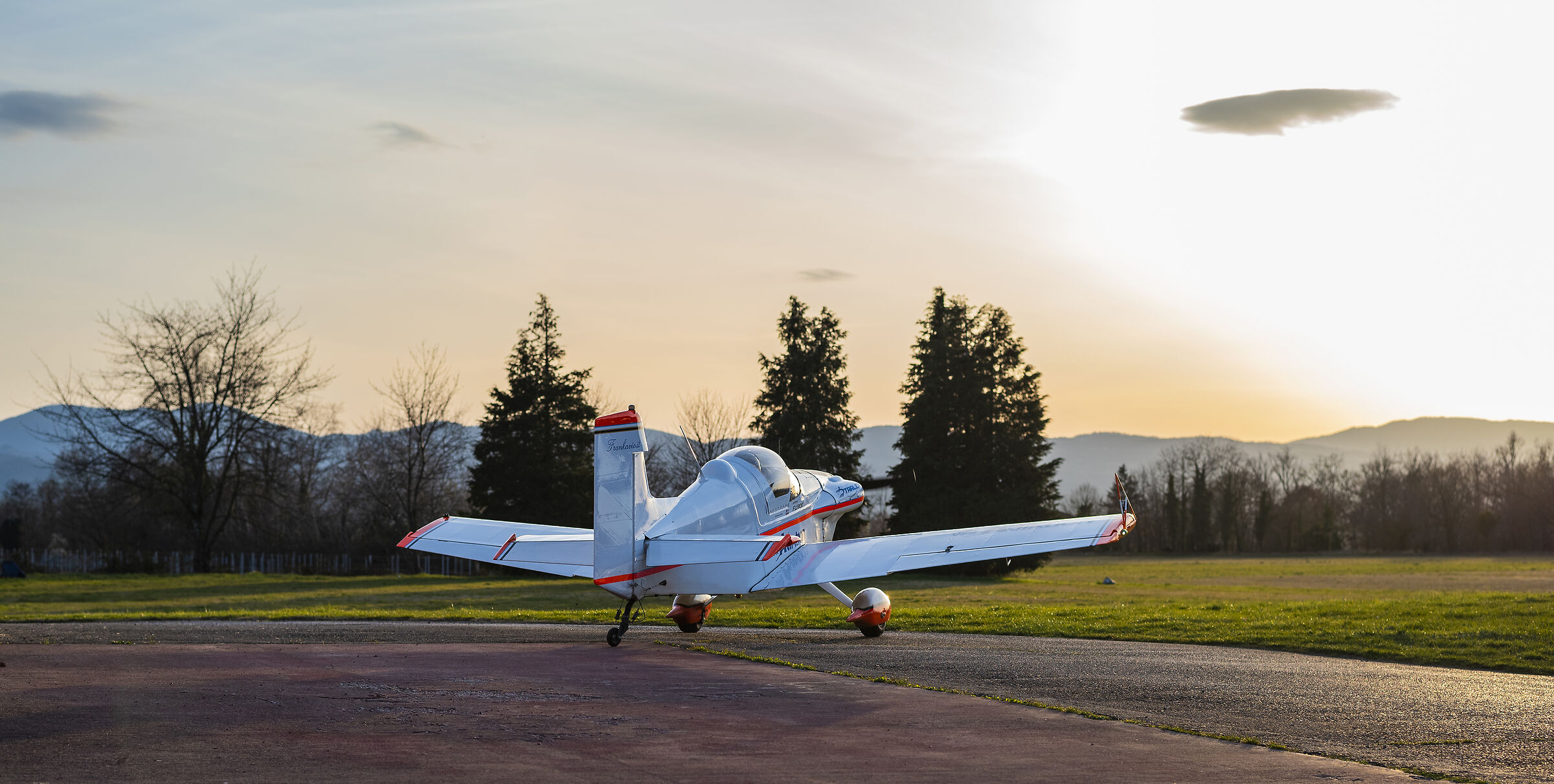 Pattuglia al tramonto