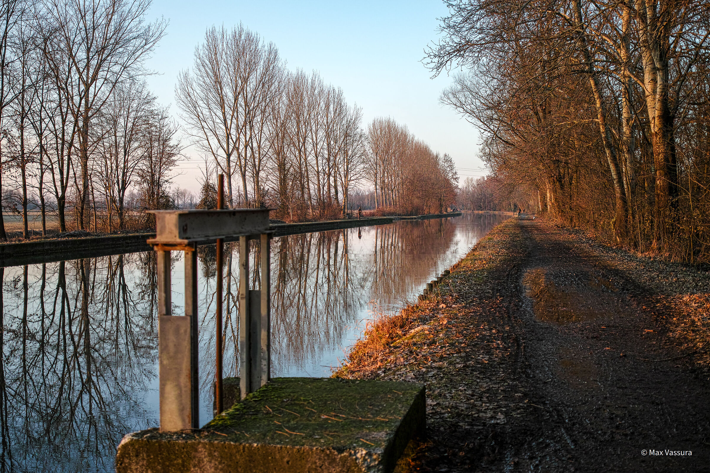 Inverno e i suoi colori, lungo la Muzza, Lodi Vecchio