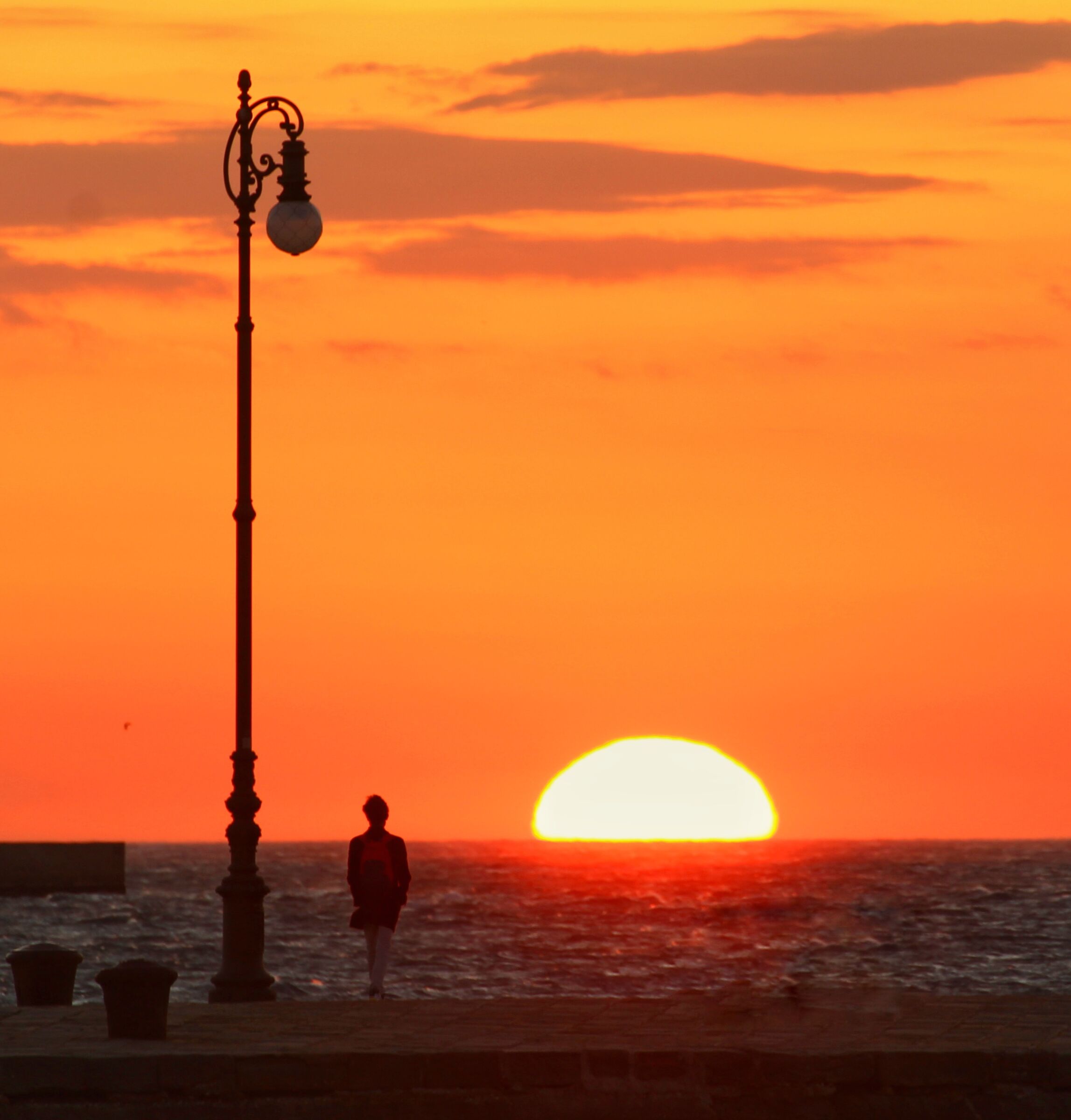 Sunsets on the pier