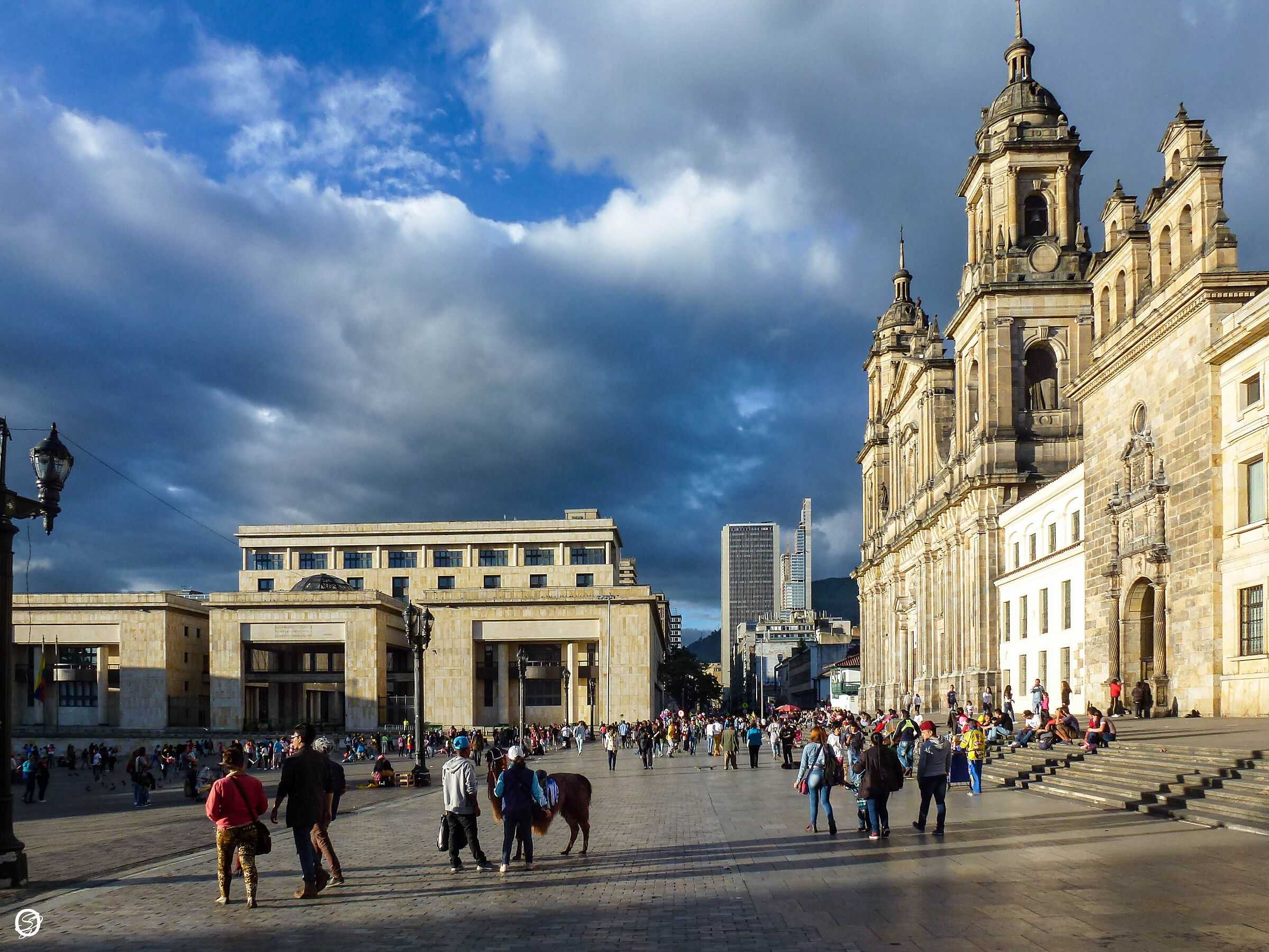 Piazza Bolivar- Bogotà- Colombia