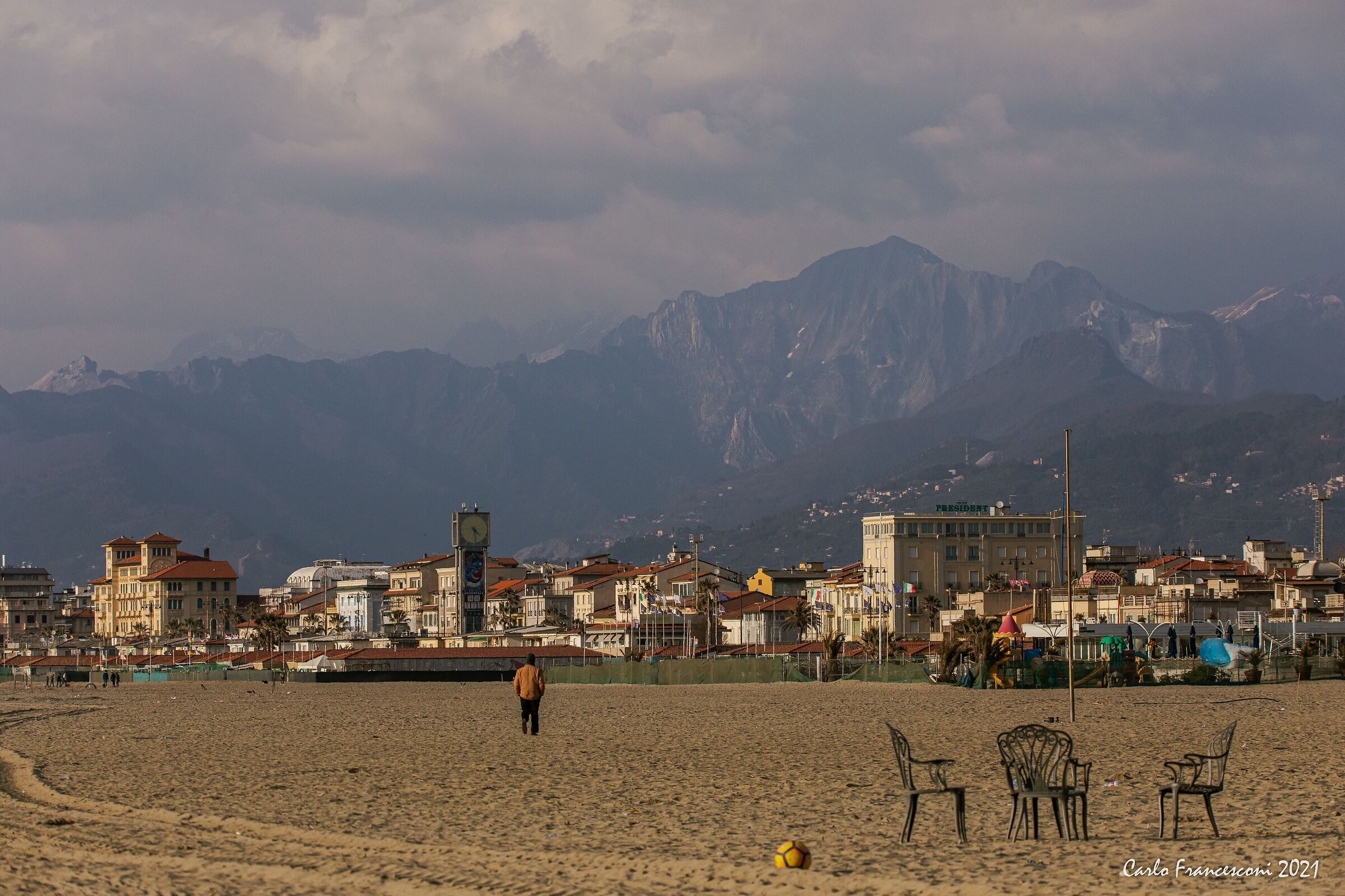 Viareggio waiting for the Summer