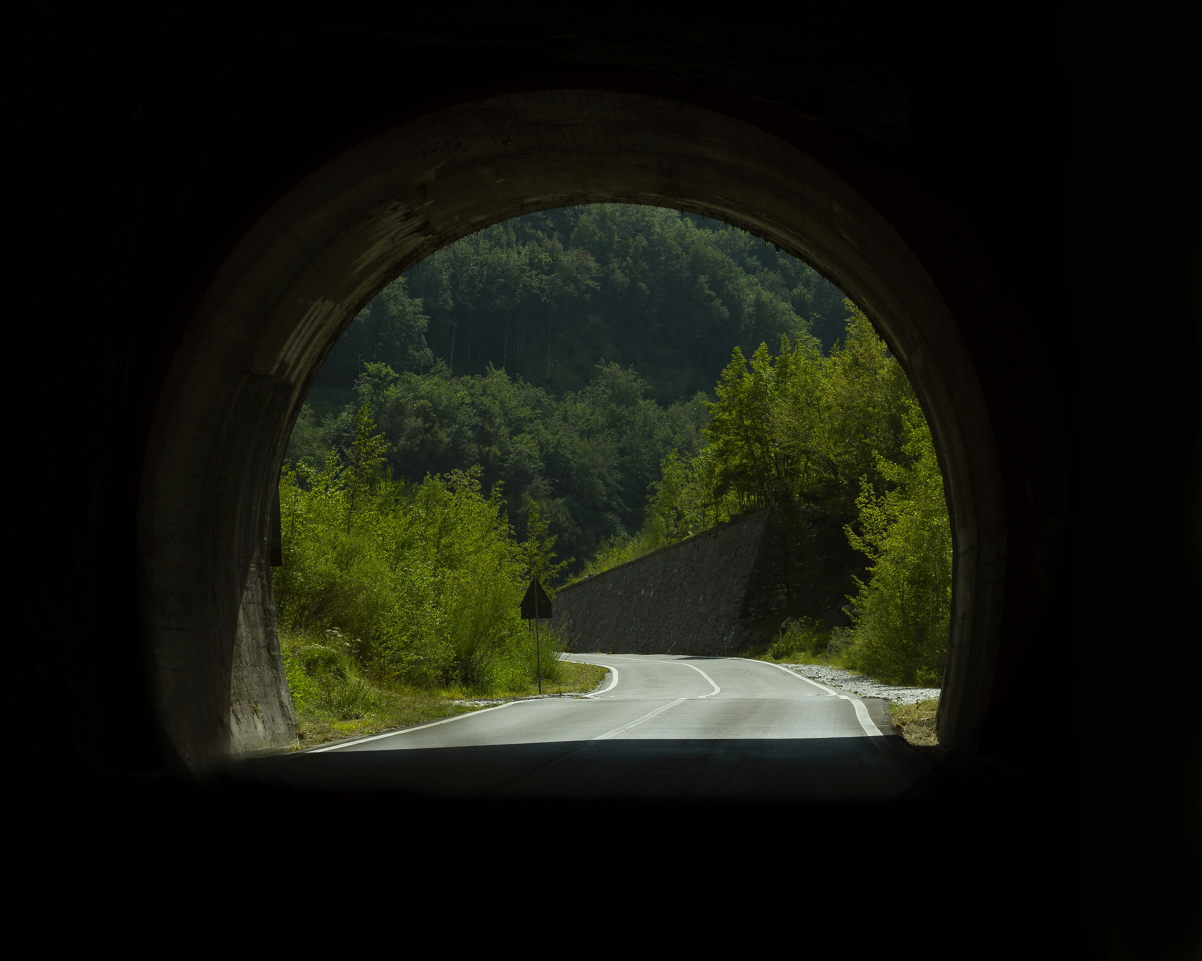 Galleria sulle Alpi apuane