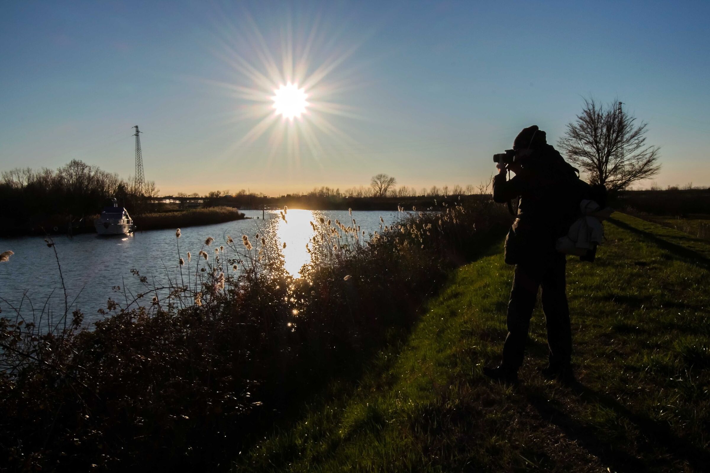 Photographing in the backlight