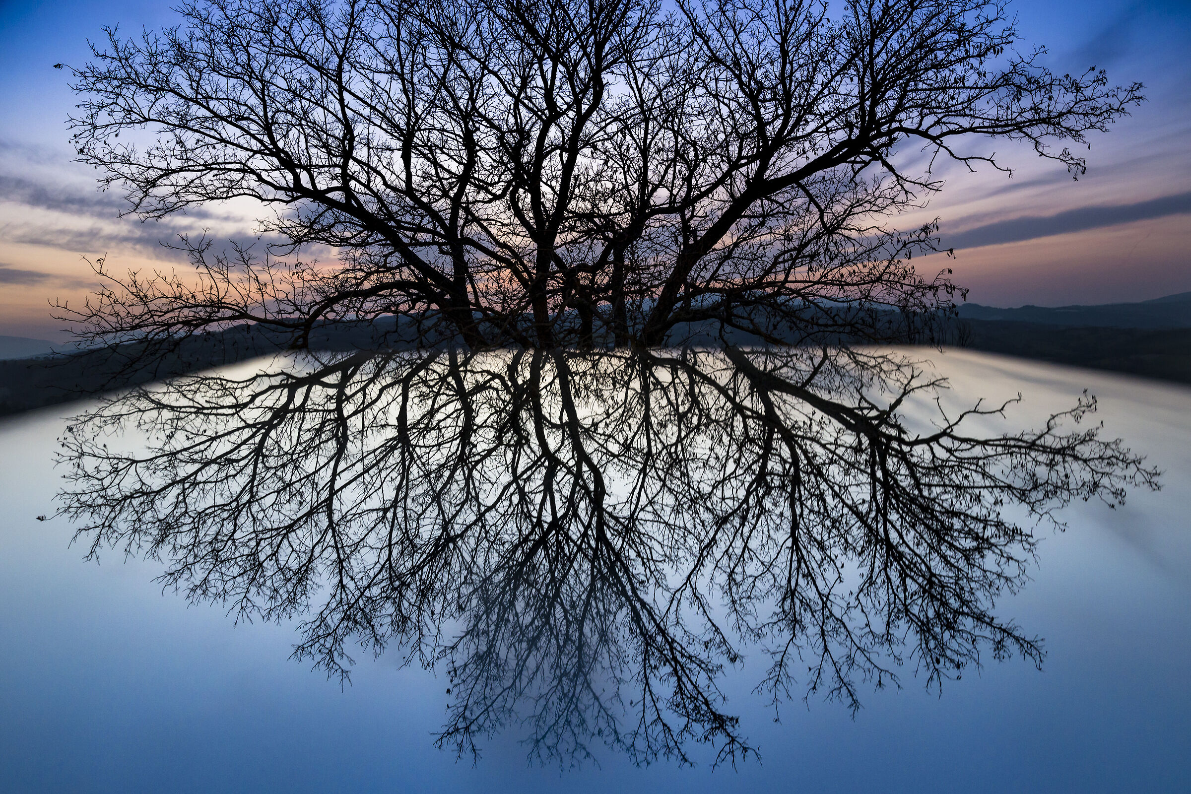 tramonto a Montalfoglio
