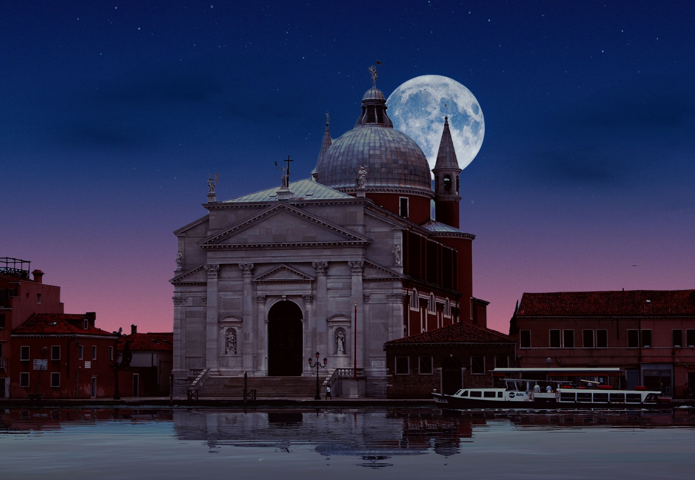 La luna a Venezia