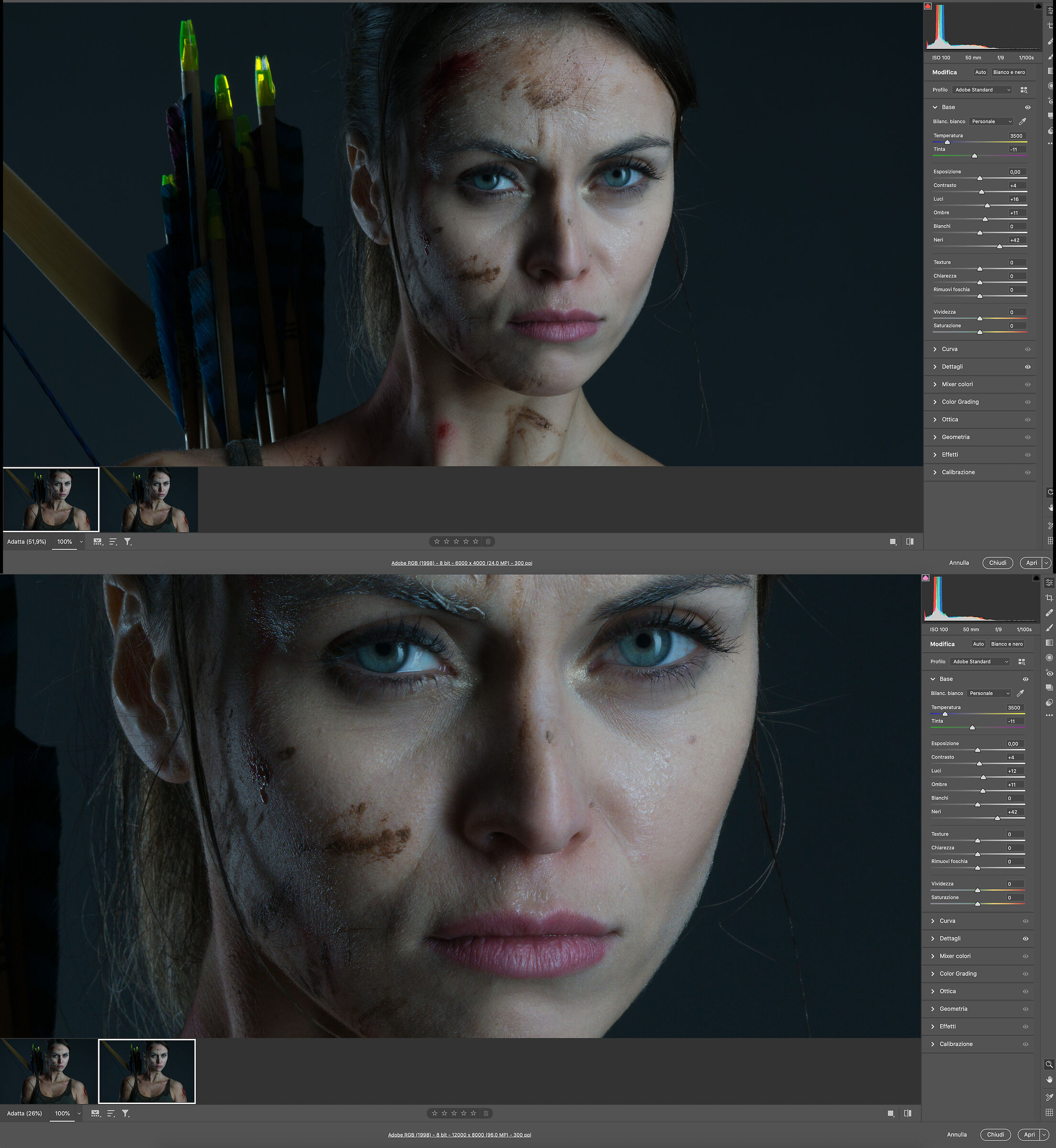 prova adobe super resolution