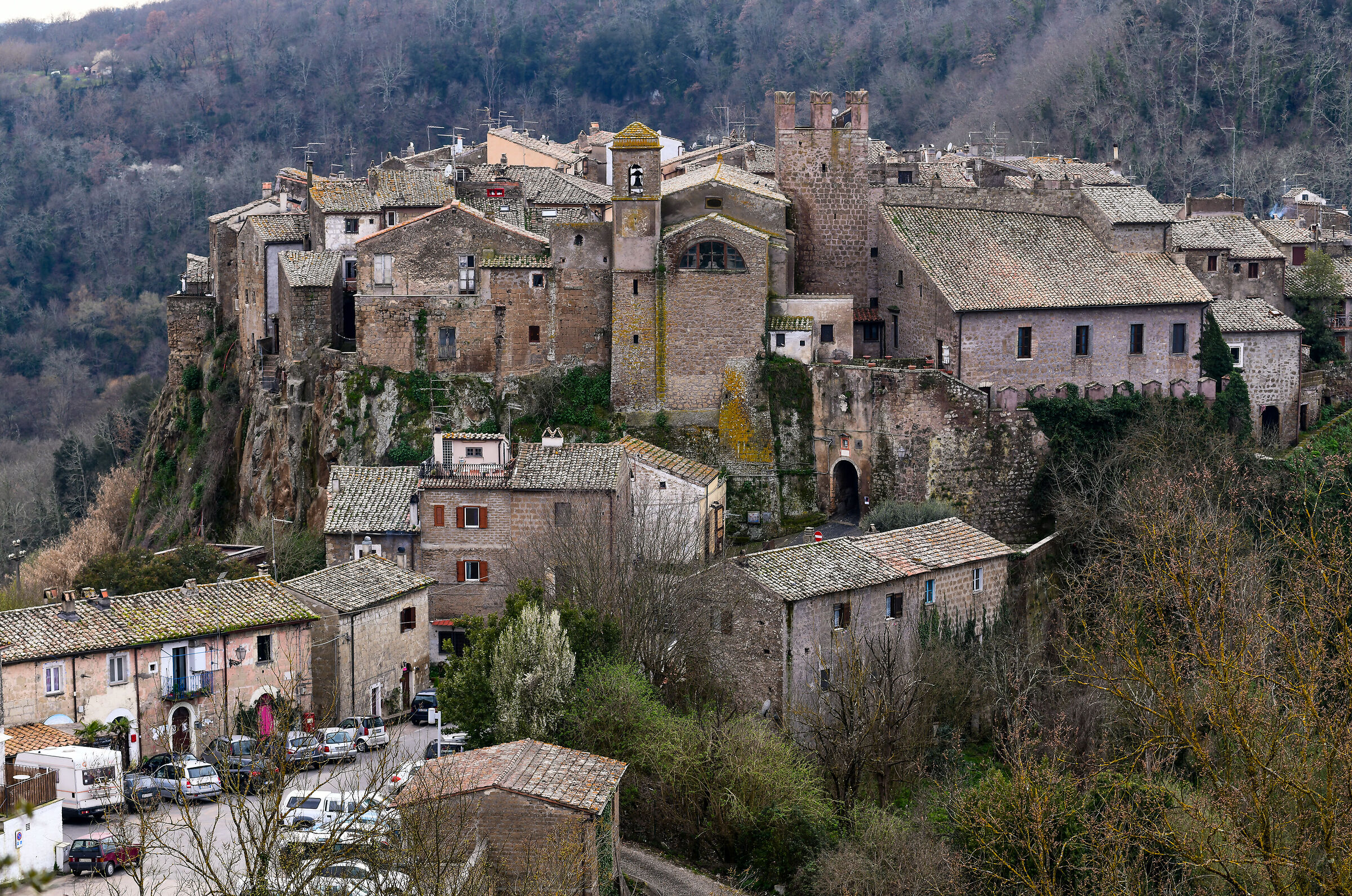 The Historic Center of Calcata (Vt)