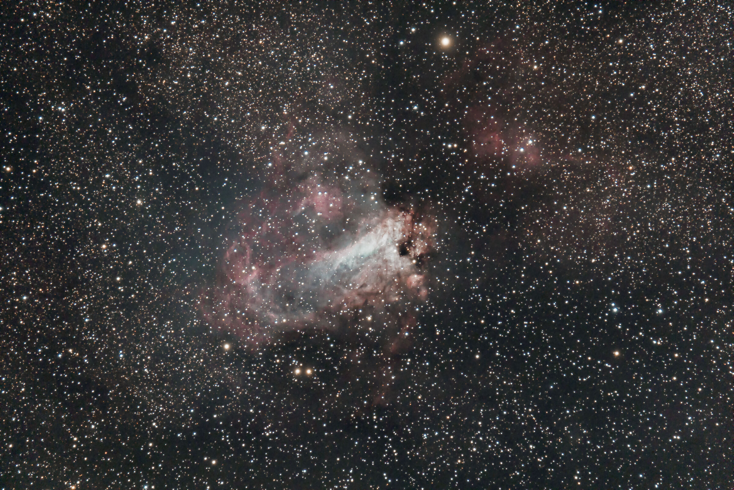 M17 omega nebula