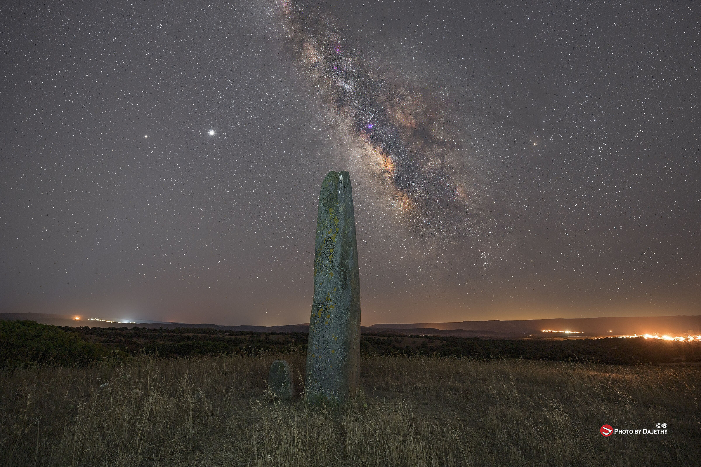 Menhir - Monte Corru Tundu Sardegna