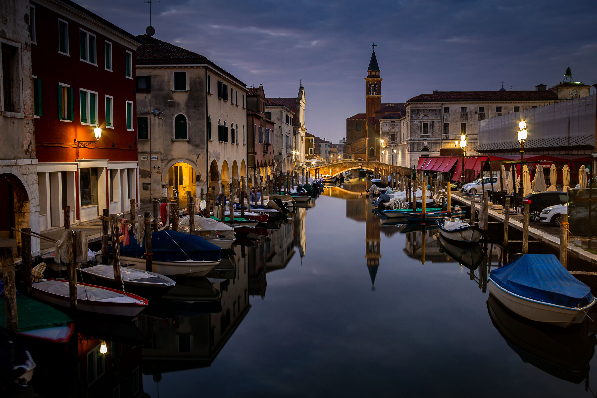 Blue hour in Chioggia