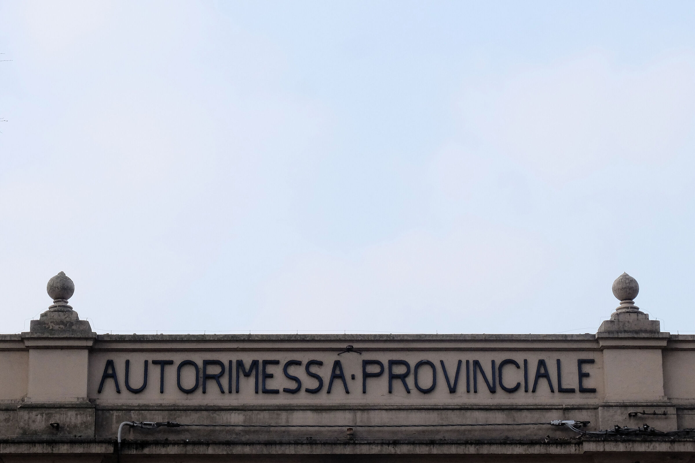 Autorimessa senza spaziatura