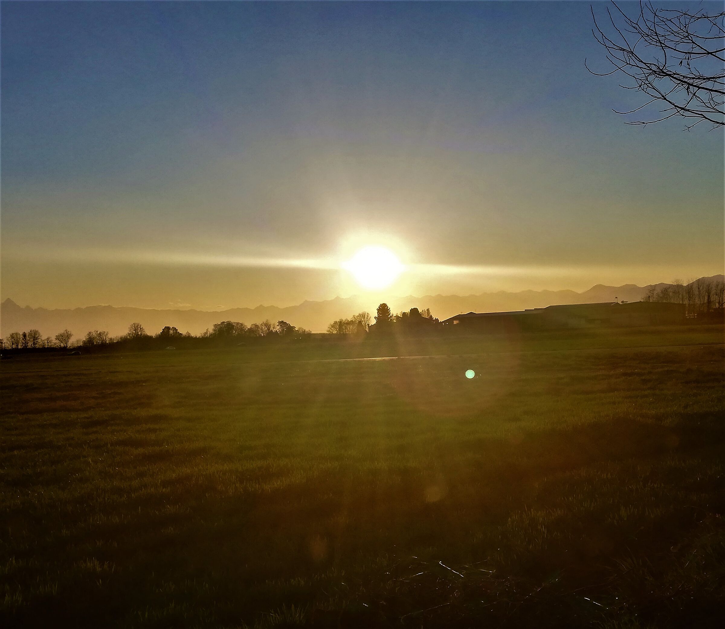 sunset of 12.03.2021