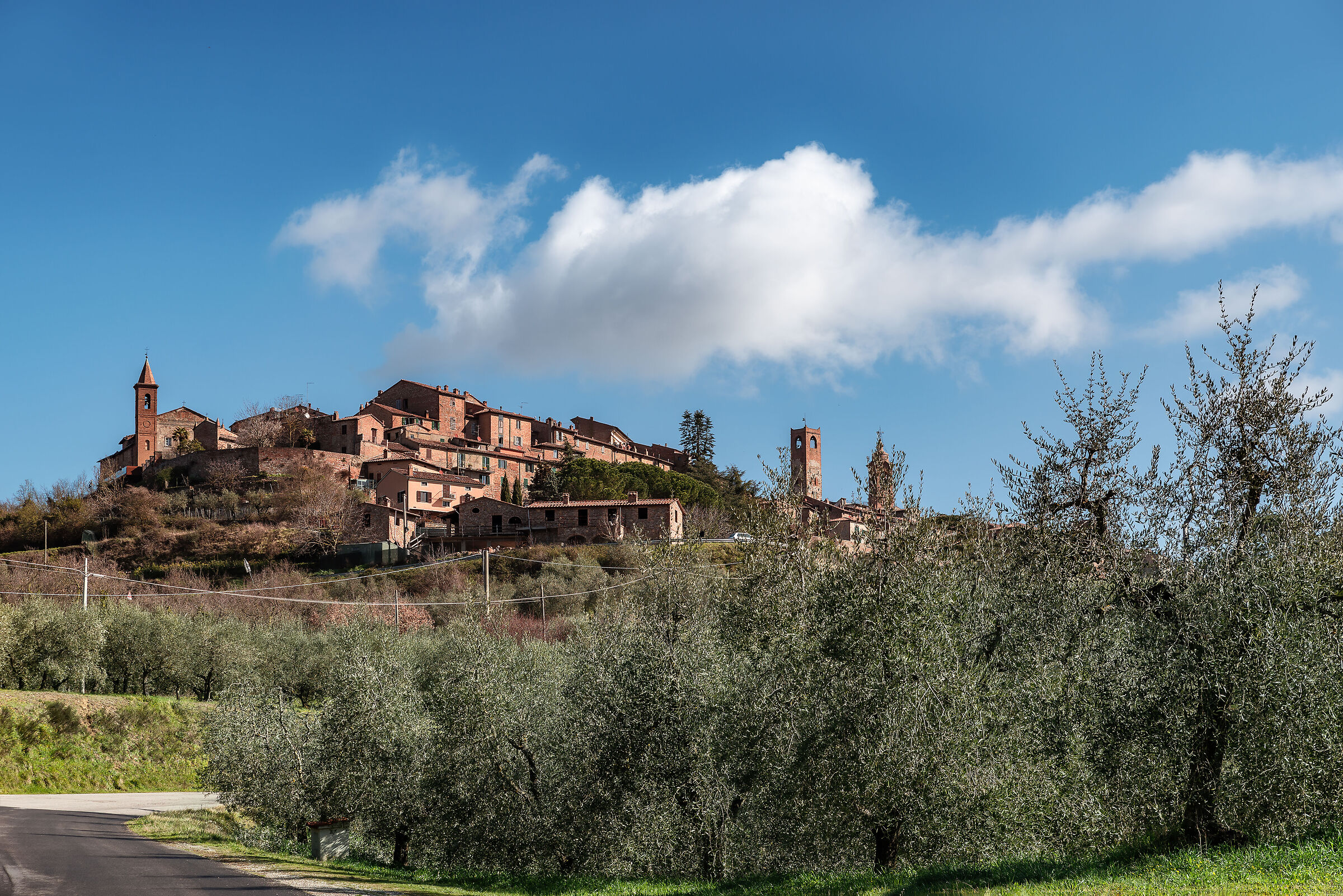 il mio comune citta' della pieve e la nuvole