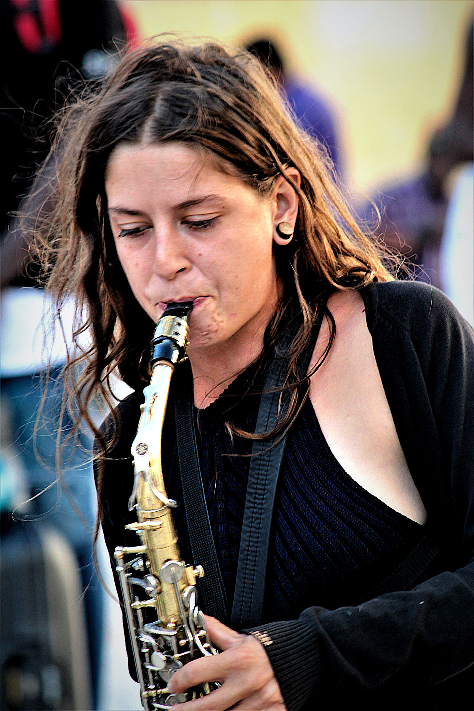 Sax street in Lisbon