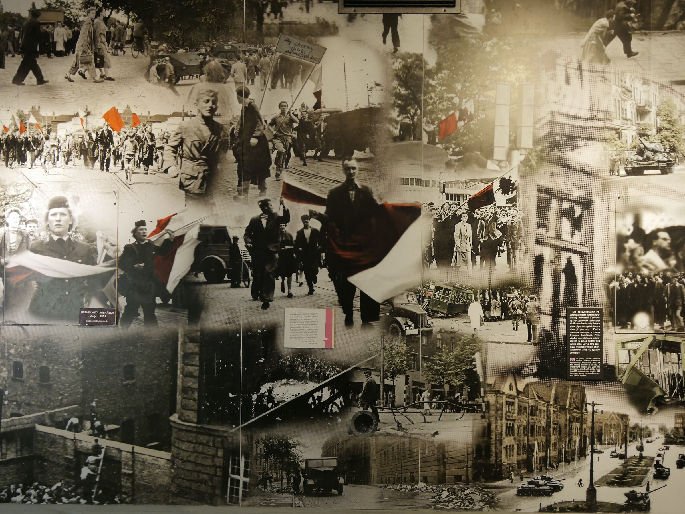 In Poznan, memories of a recent past.