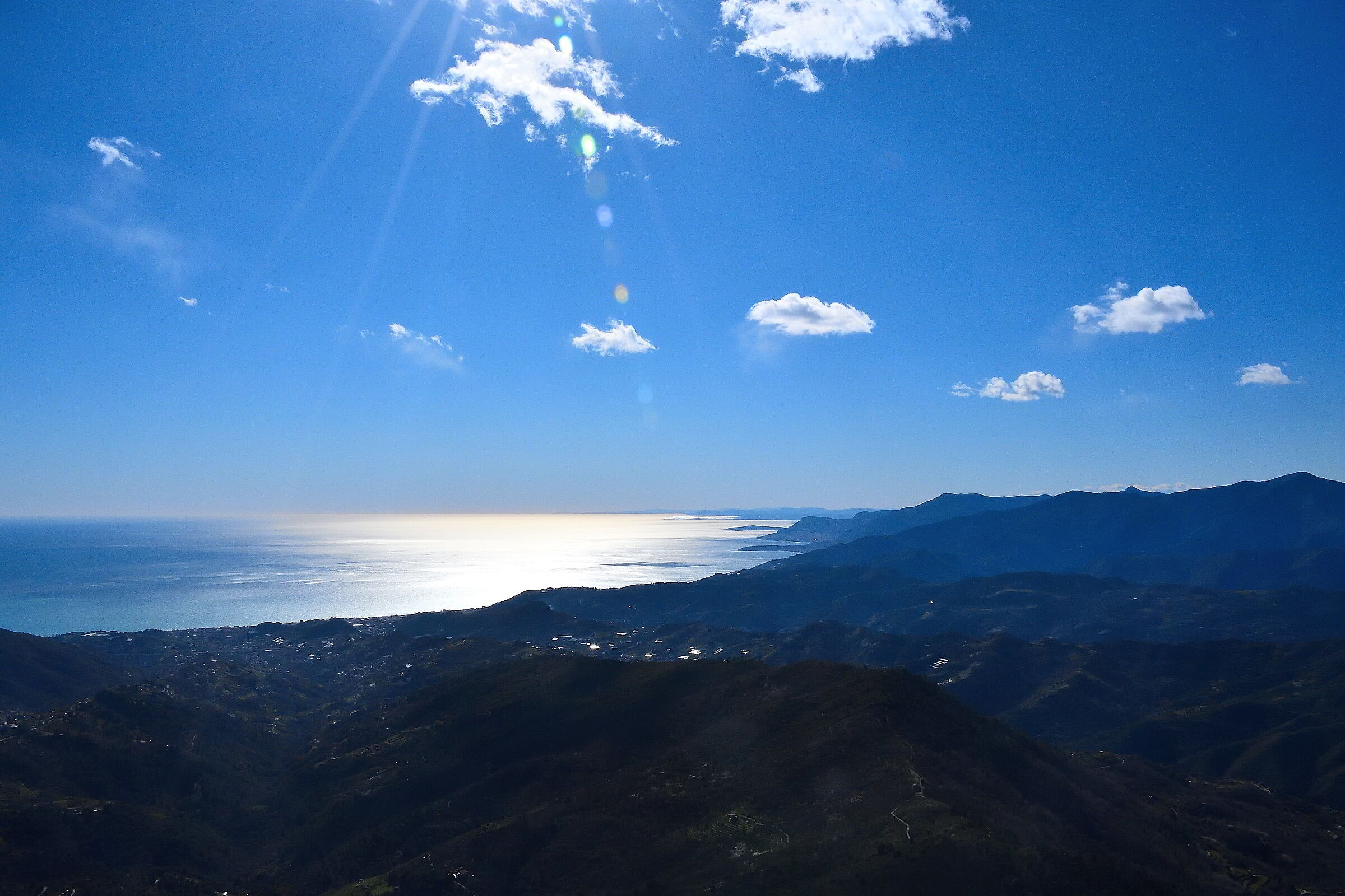 Monte Caggio : da Bordighera a Nice