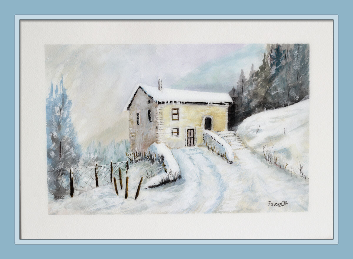 gouache su carta 21x30